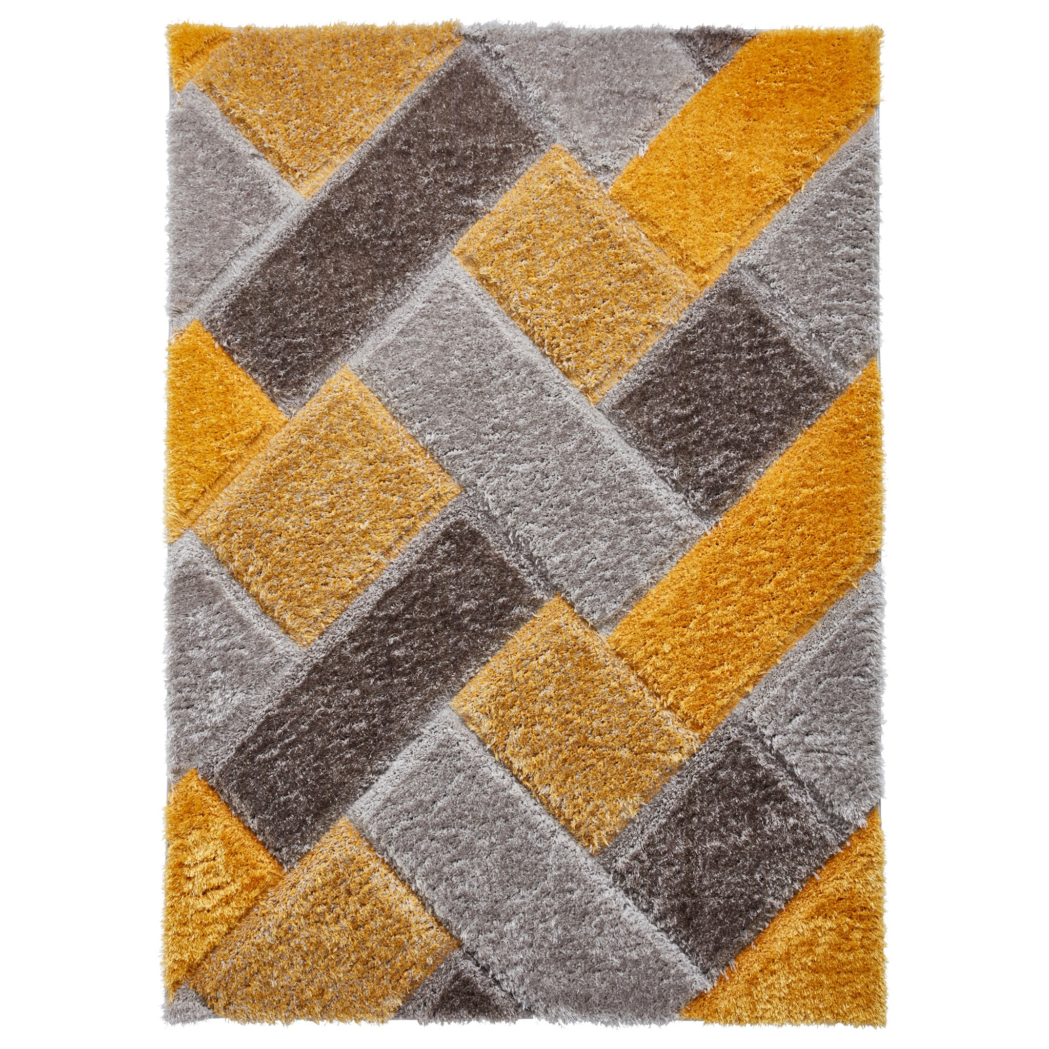 Lennox Geometric Shaggy Rug - Image 41