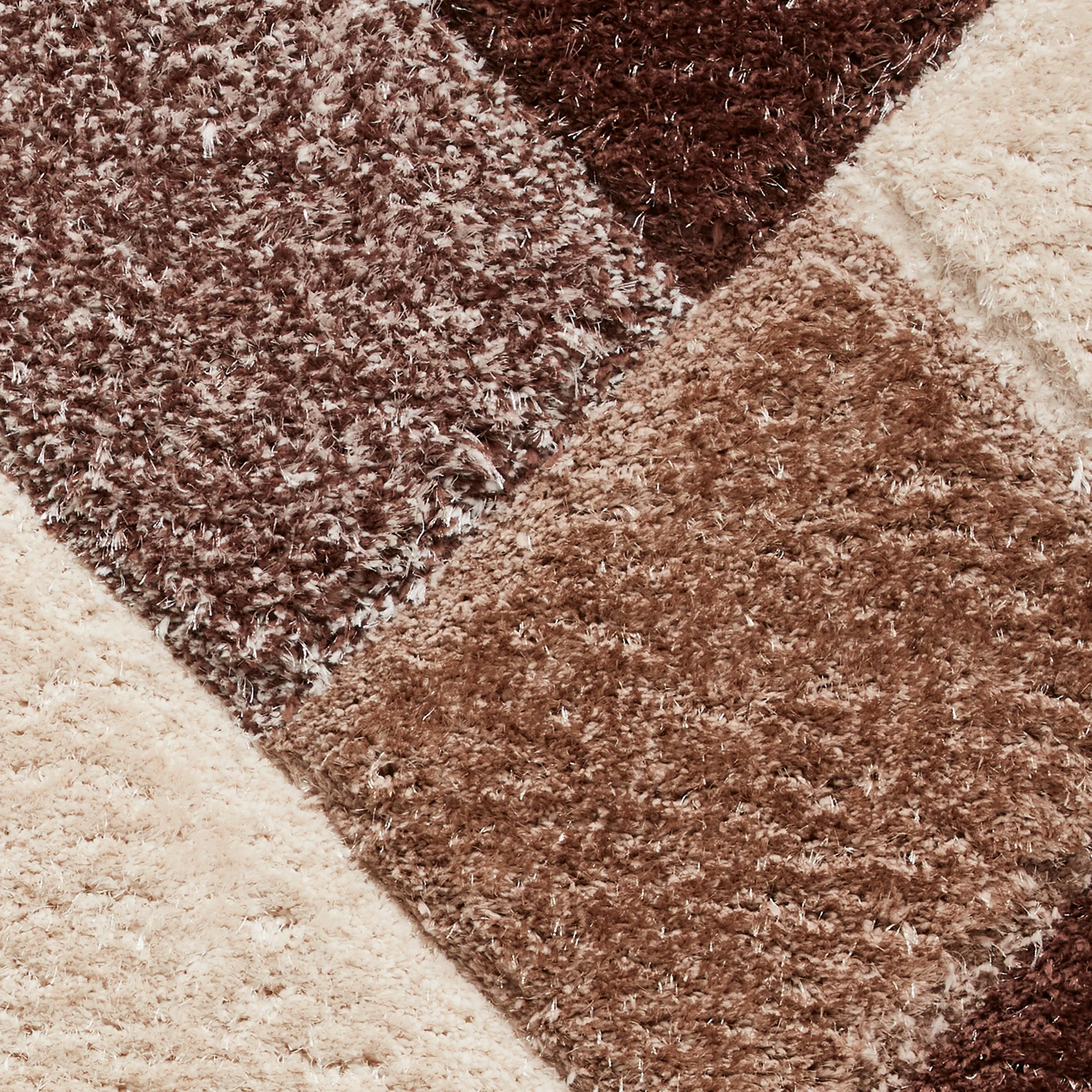 Lennox Geometric Shaggy Rug - Image 7