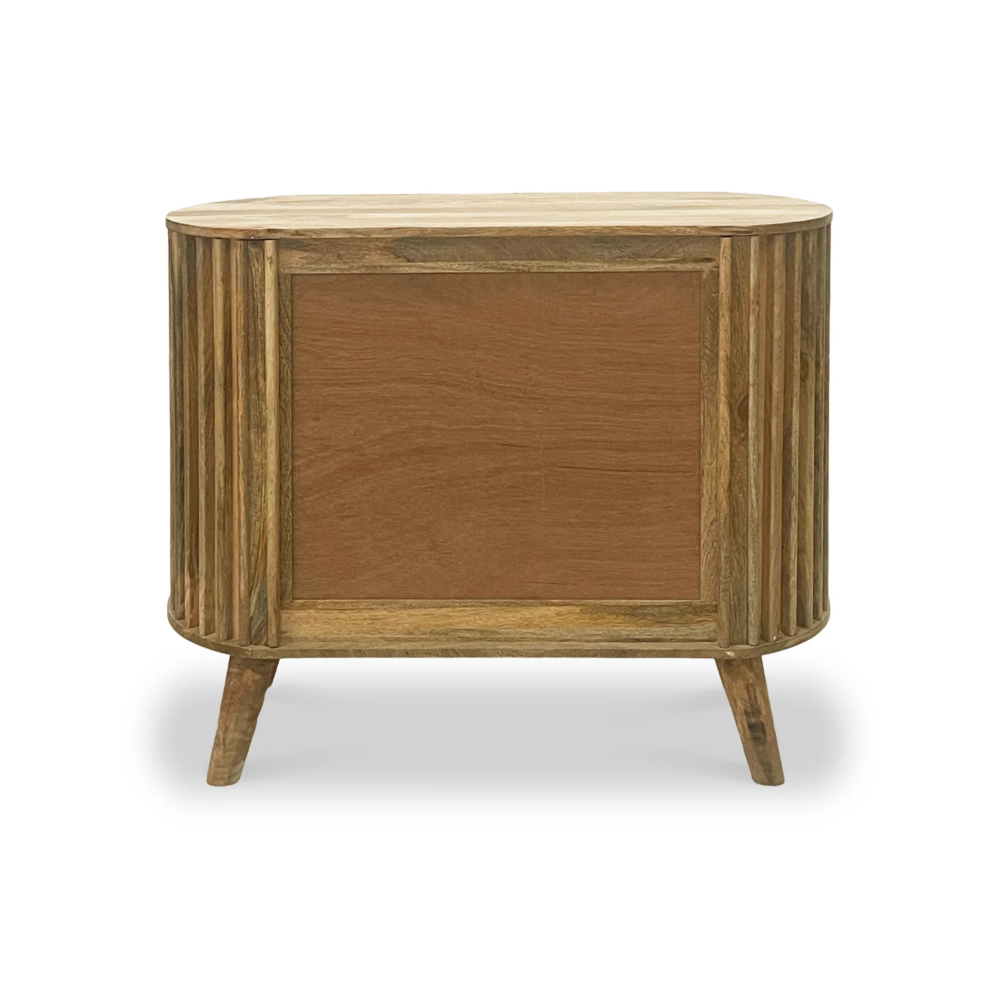 Leo Slatted Mango Wood 2 Door Sideboard - Image 7