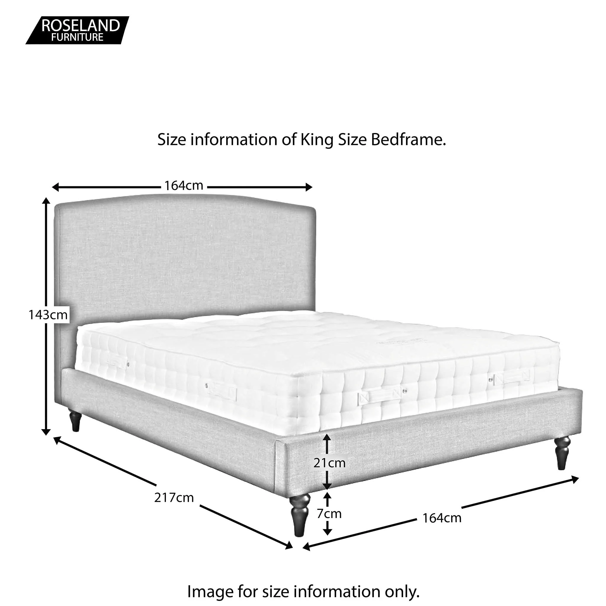Liberty Premier Linen Bed Frame - Image 34