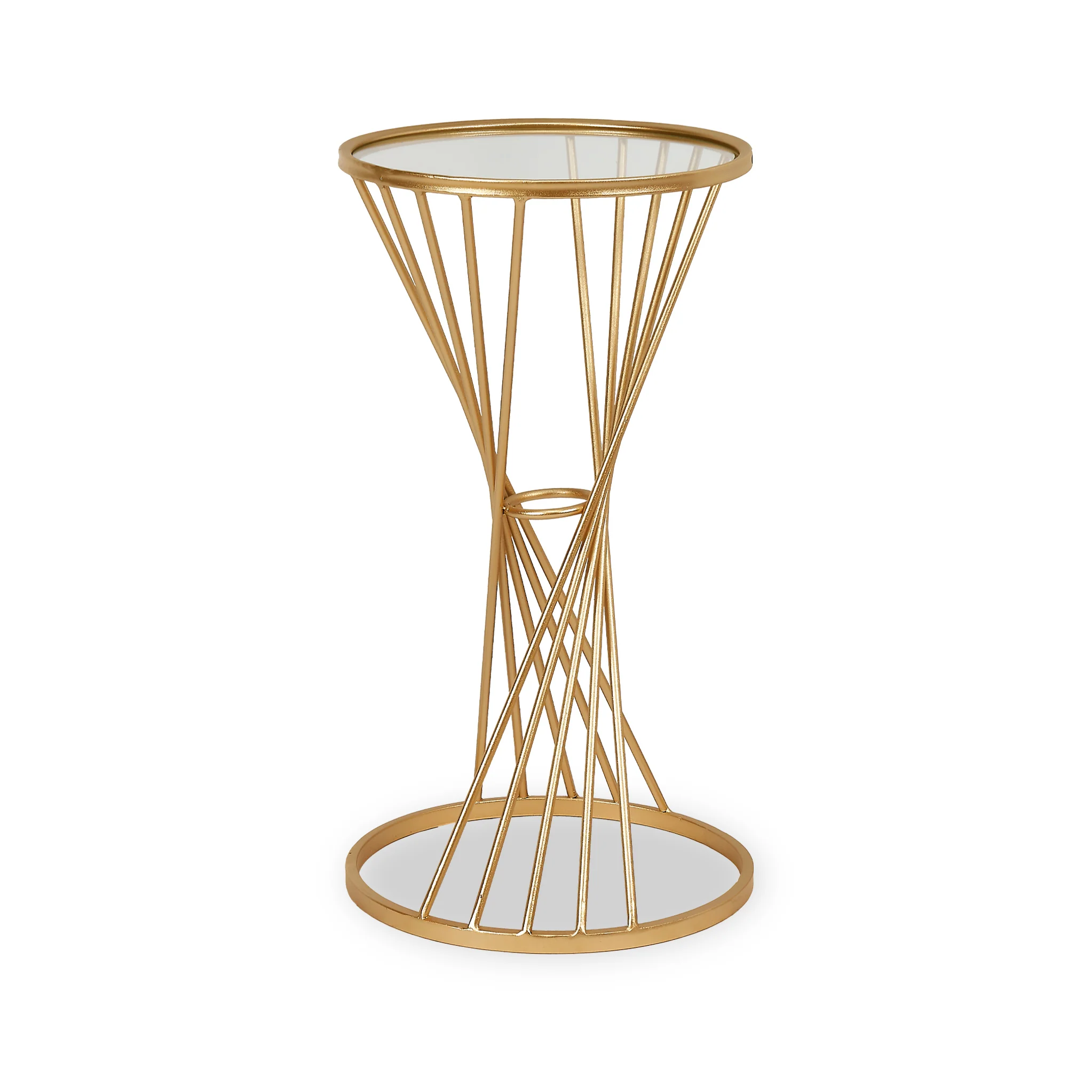 Liberty Gold Metal Side Table - Image 3