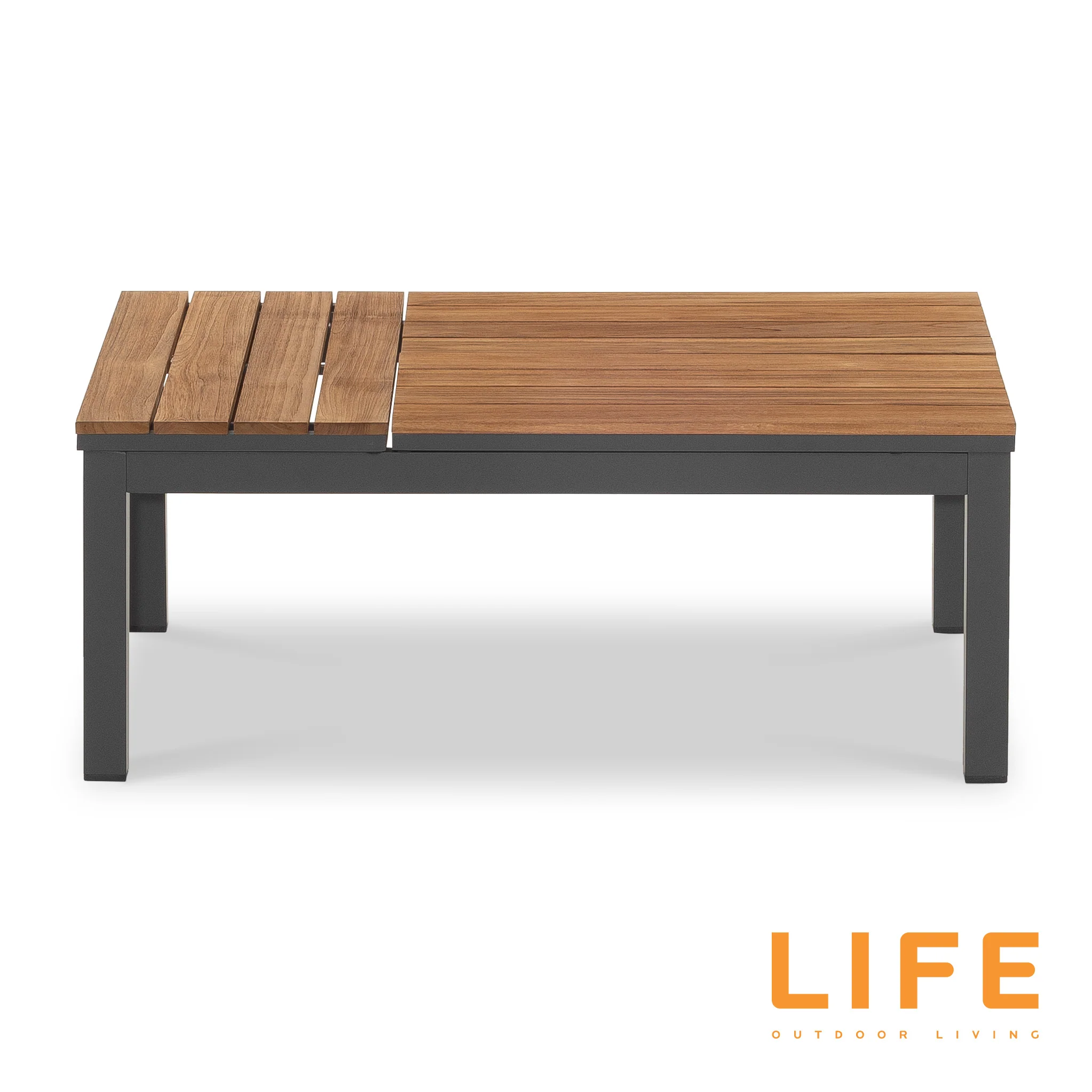 LIFE Soho Lounge Set with Teak Lift Up Coffee Table - Image 11