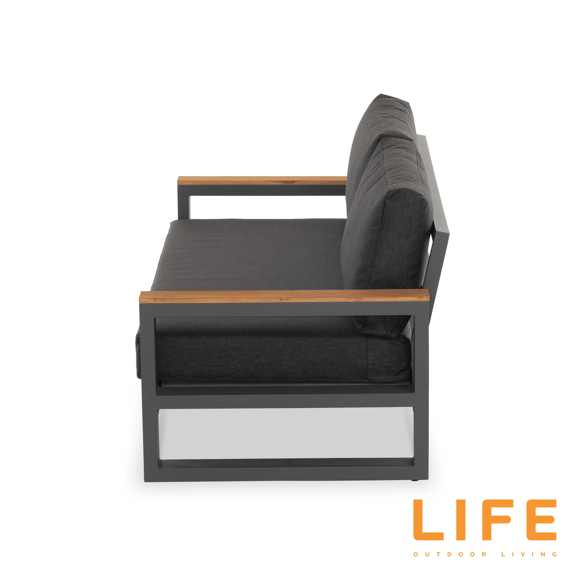 LIFE Soho Lounge Set with Teak Lift Up Coffee Table - Image 15