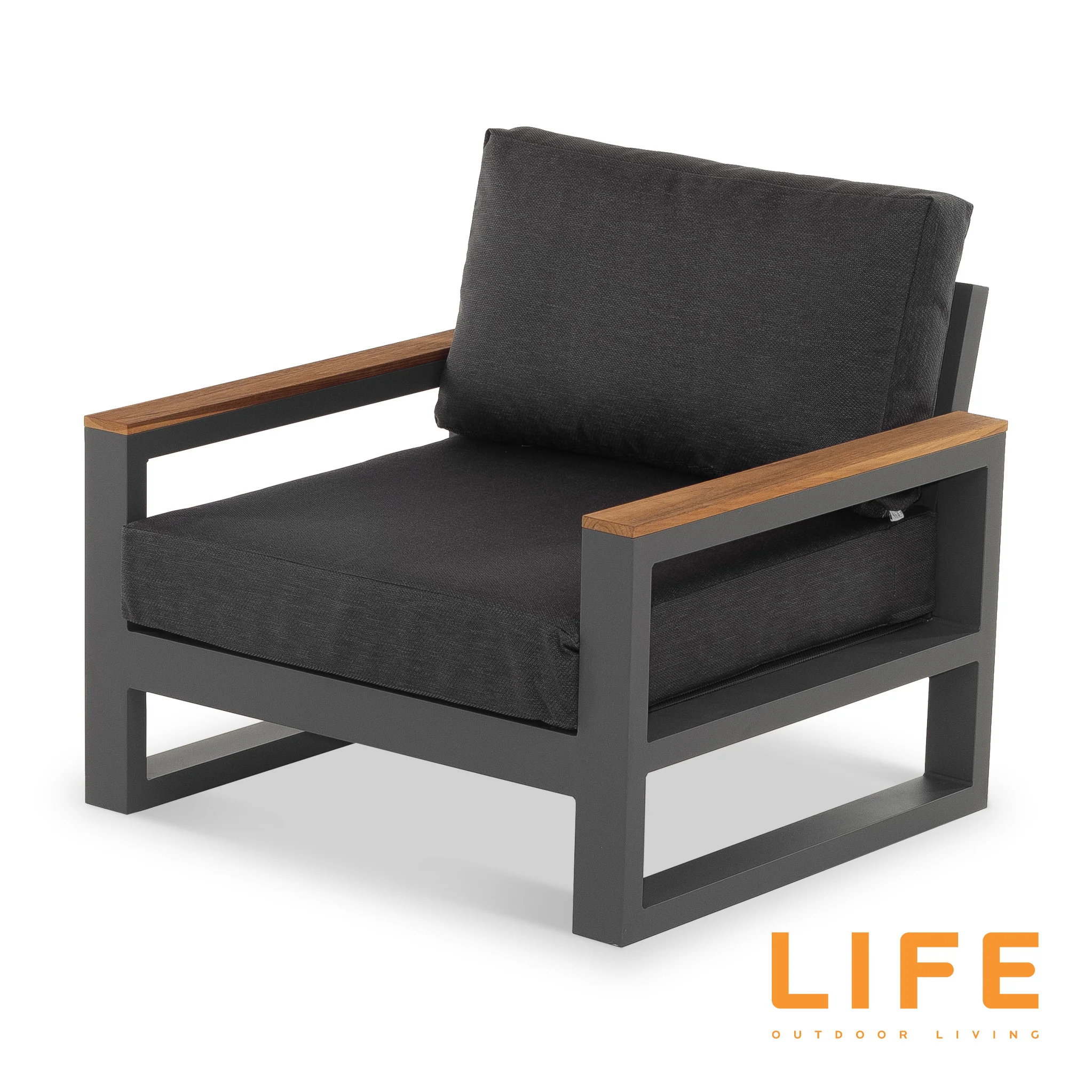 LIFE Soho Lounge Set with Teak Lift Up Coffee Table - Image 17