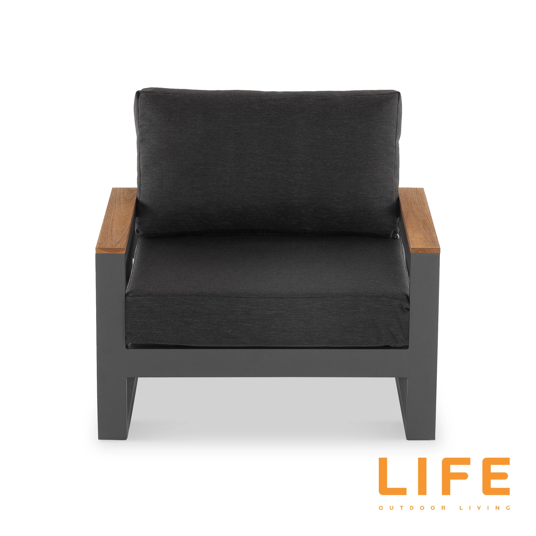 LIFE Soho Lounge Set with Teak Lift Up Coffee Table - Image 18