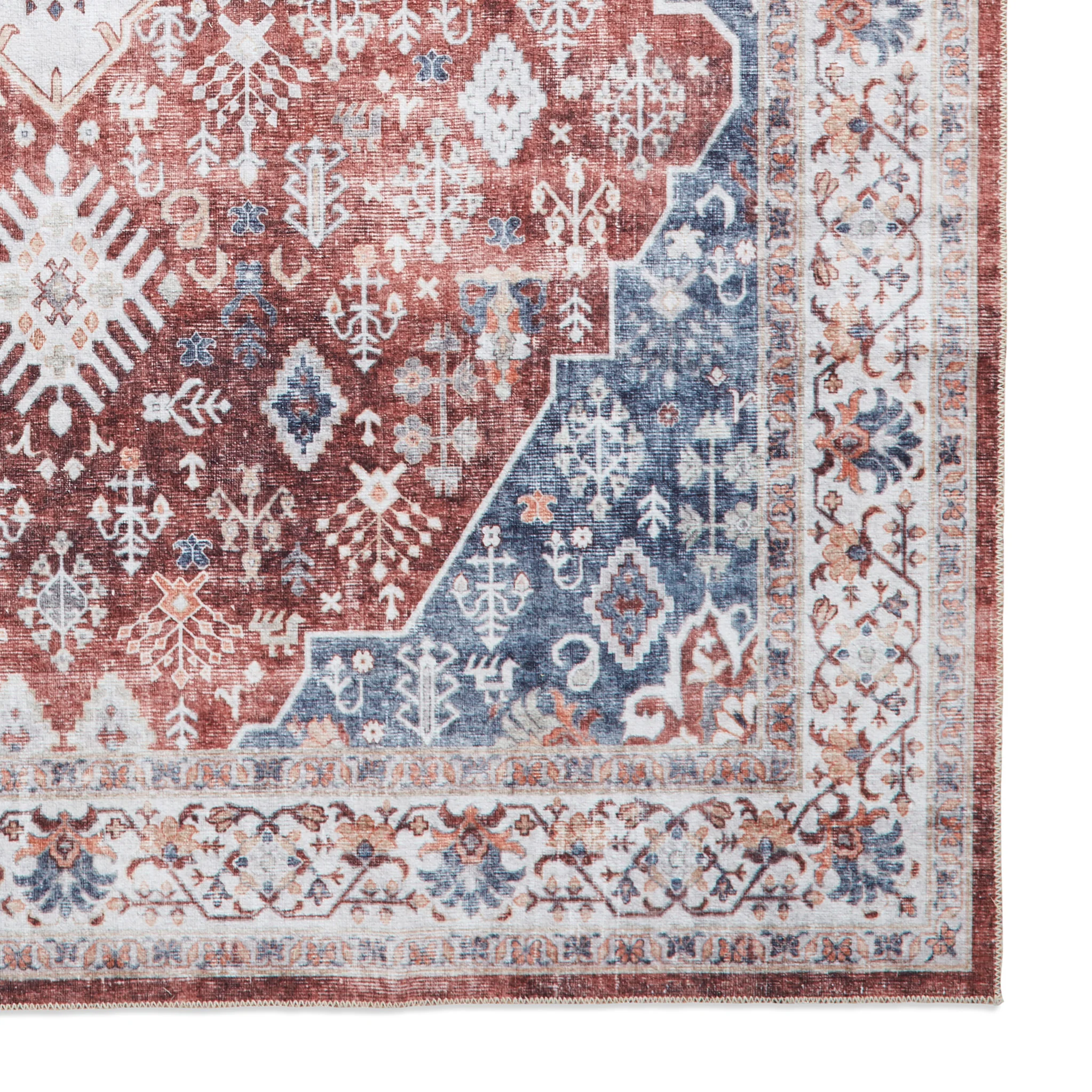Lincoln Distressed Medallion Rug - Image 20