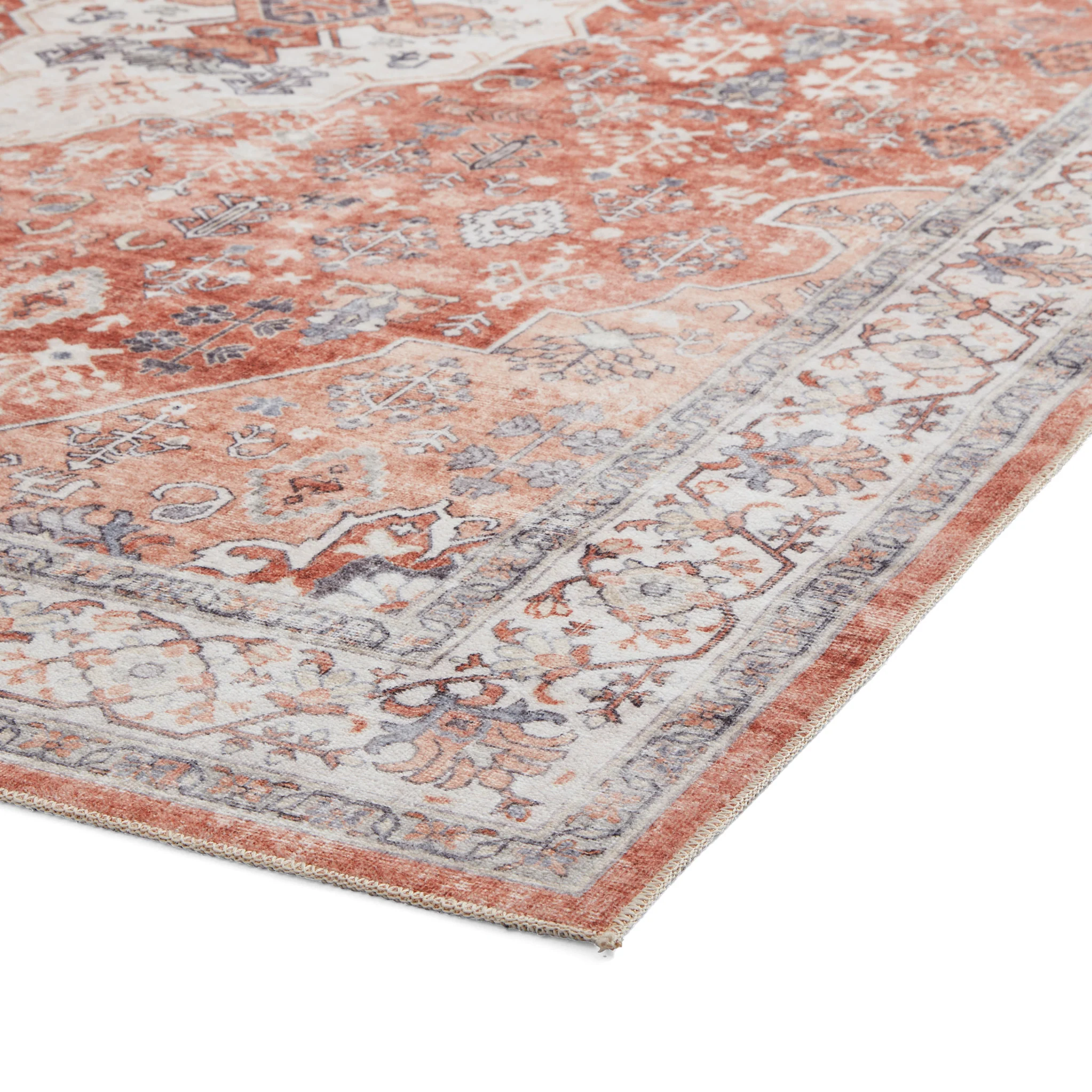 Lincoln Distressed Medallion Rug - Image 28