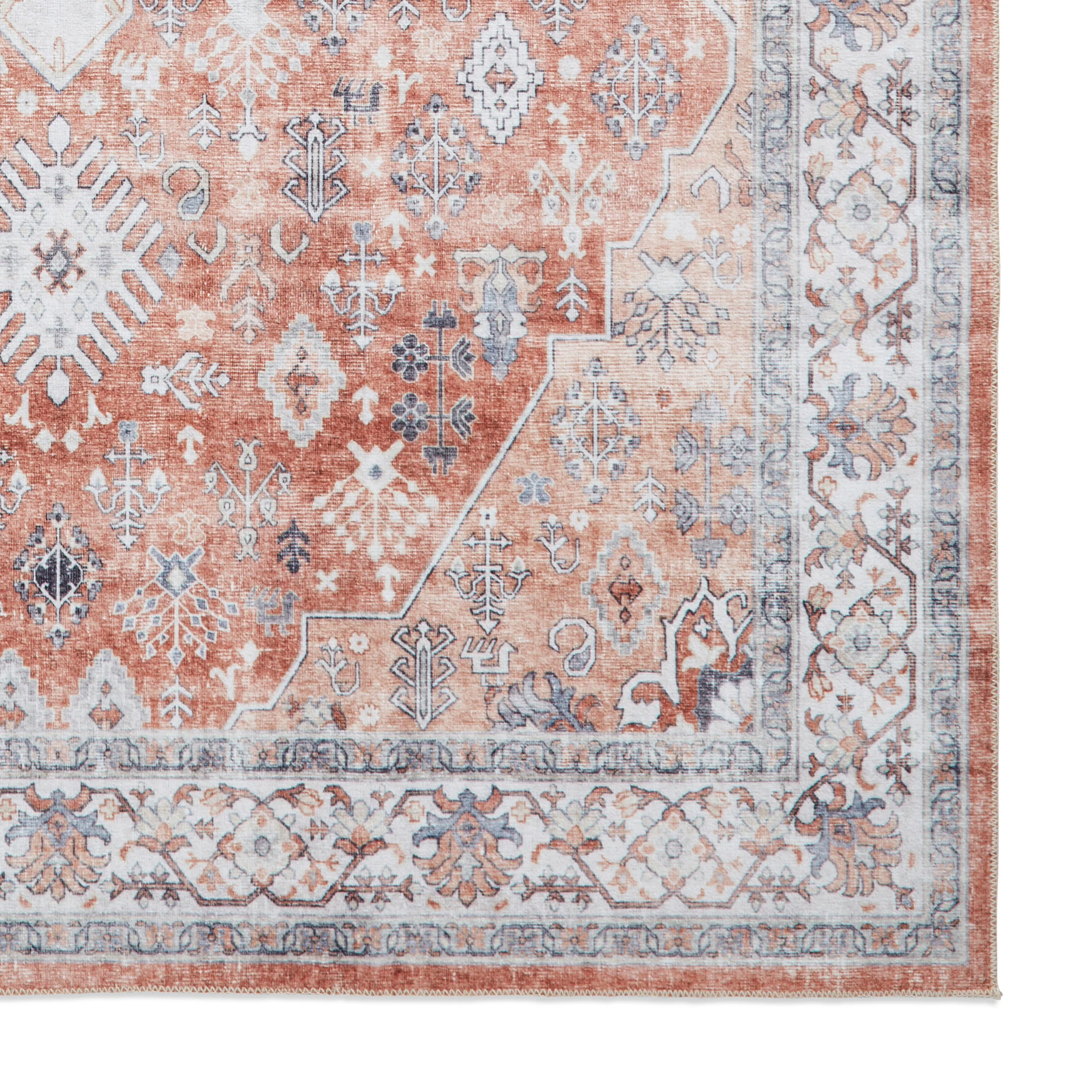 Lincoln Distressed Medallion Rug - Image 29