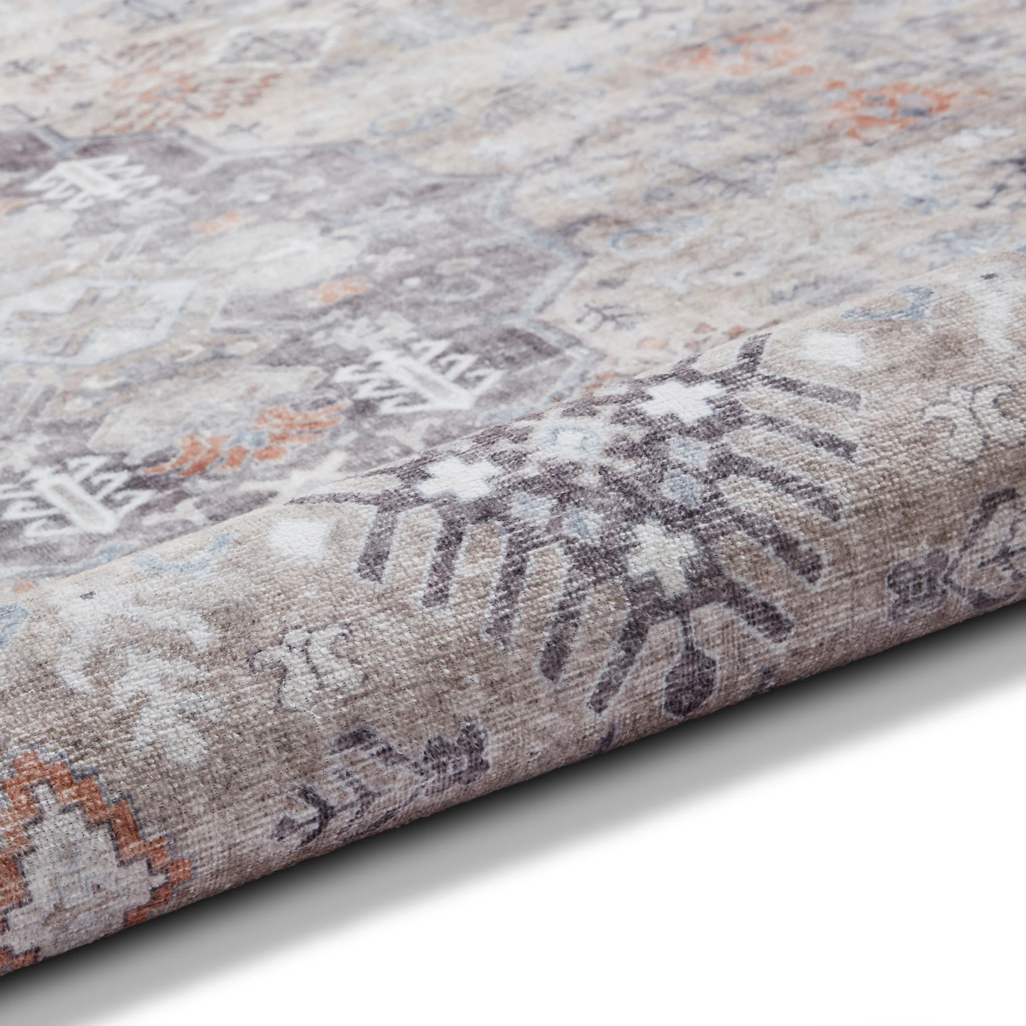 Lincoln Distressed Medallion Rug - Image 35
