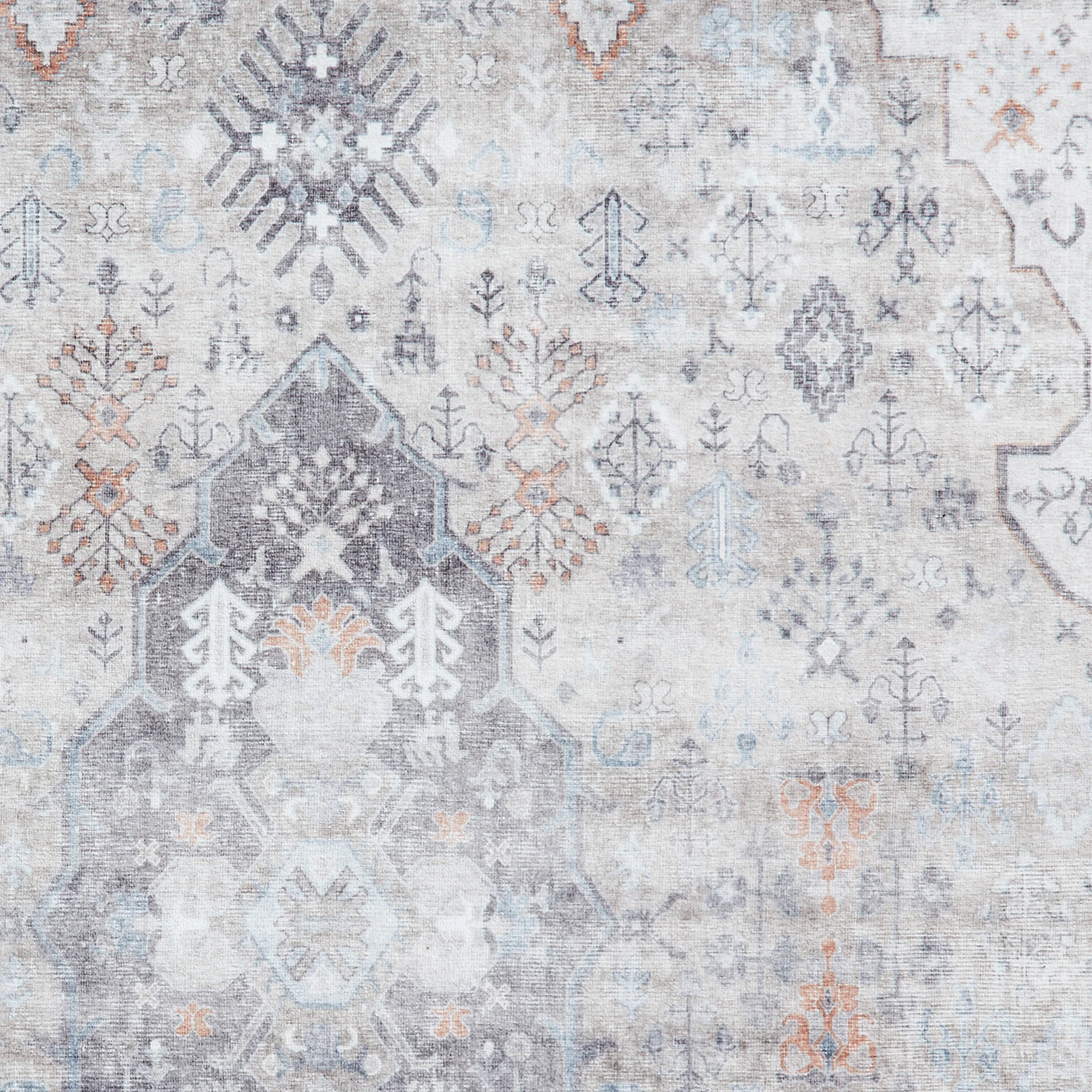Lincoln Distressed Medallion Rug - Image 38