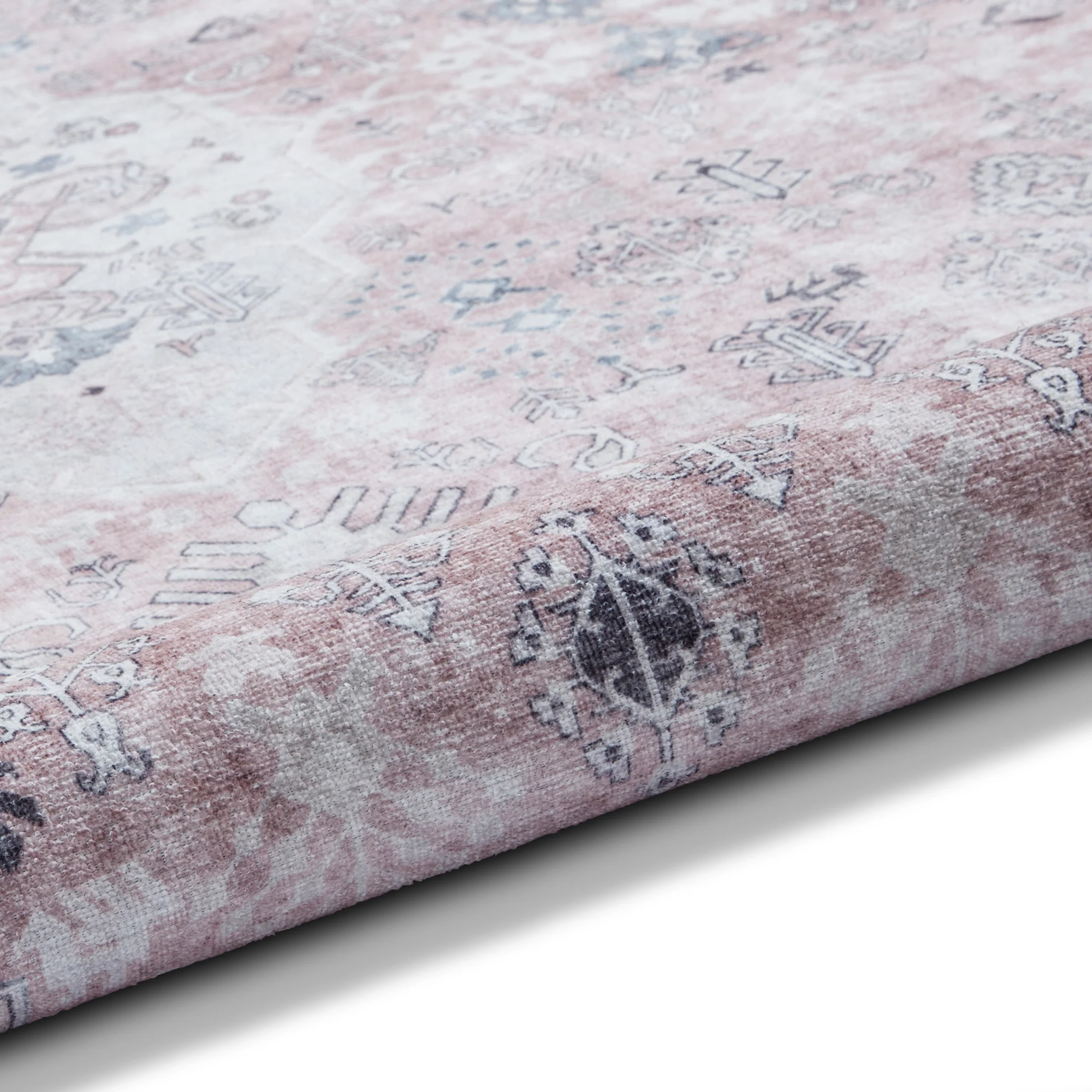 Lincoln Distressed Medallion Rug - Image 43