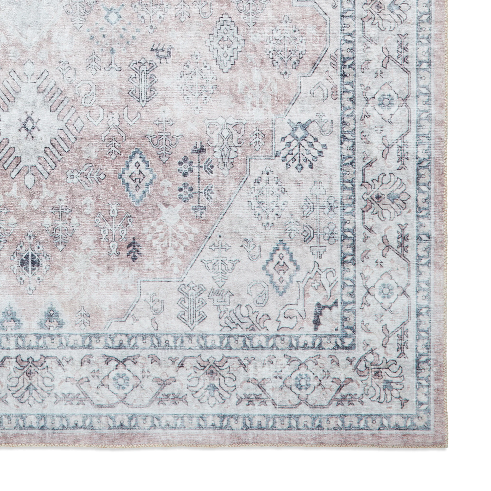Lincoln Distressed Medallion Rug - Image 45