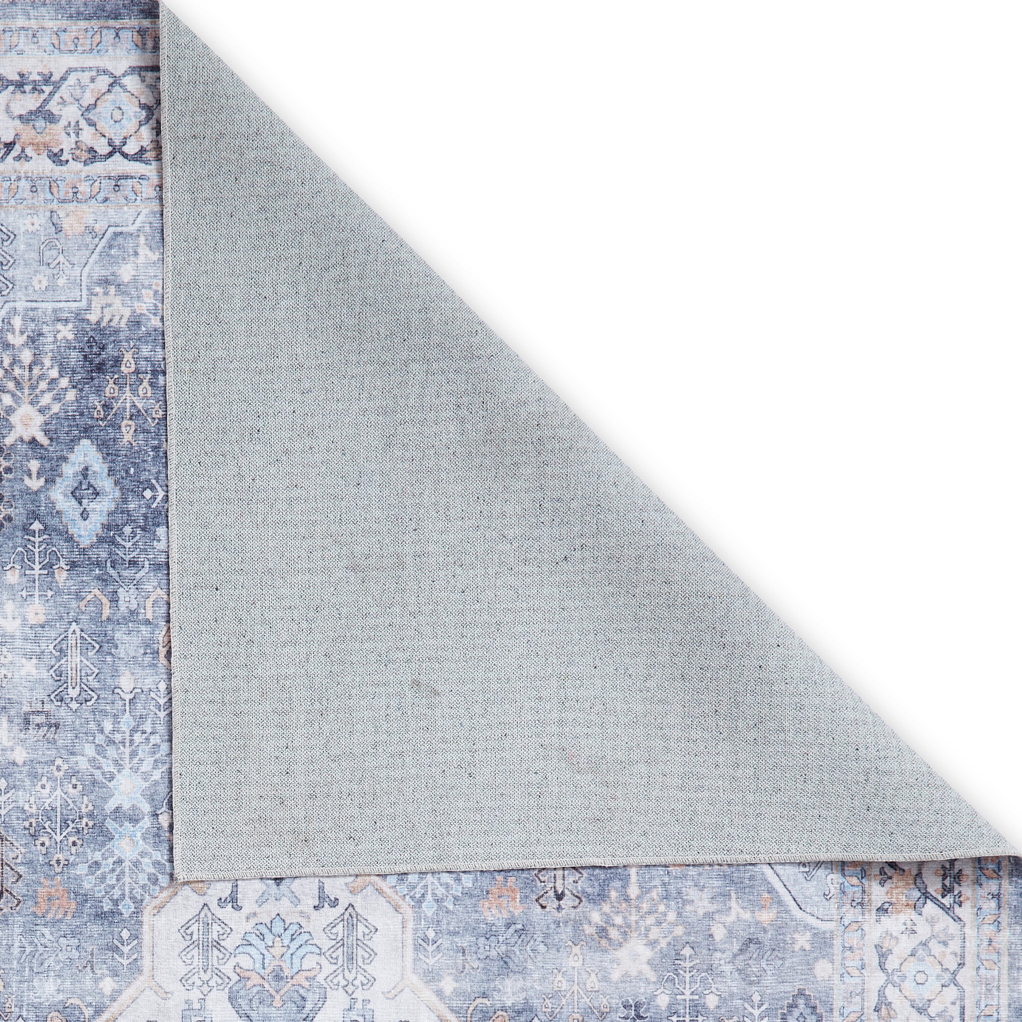 Lincoln Distressed Medallion Rug - Image 7