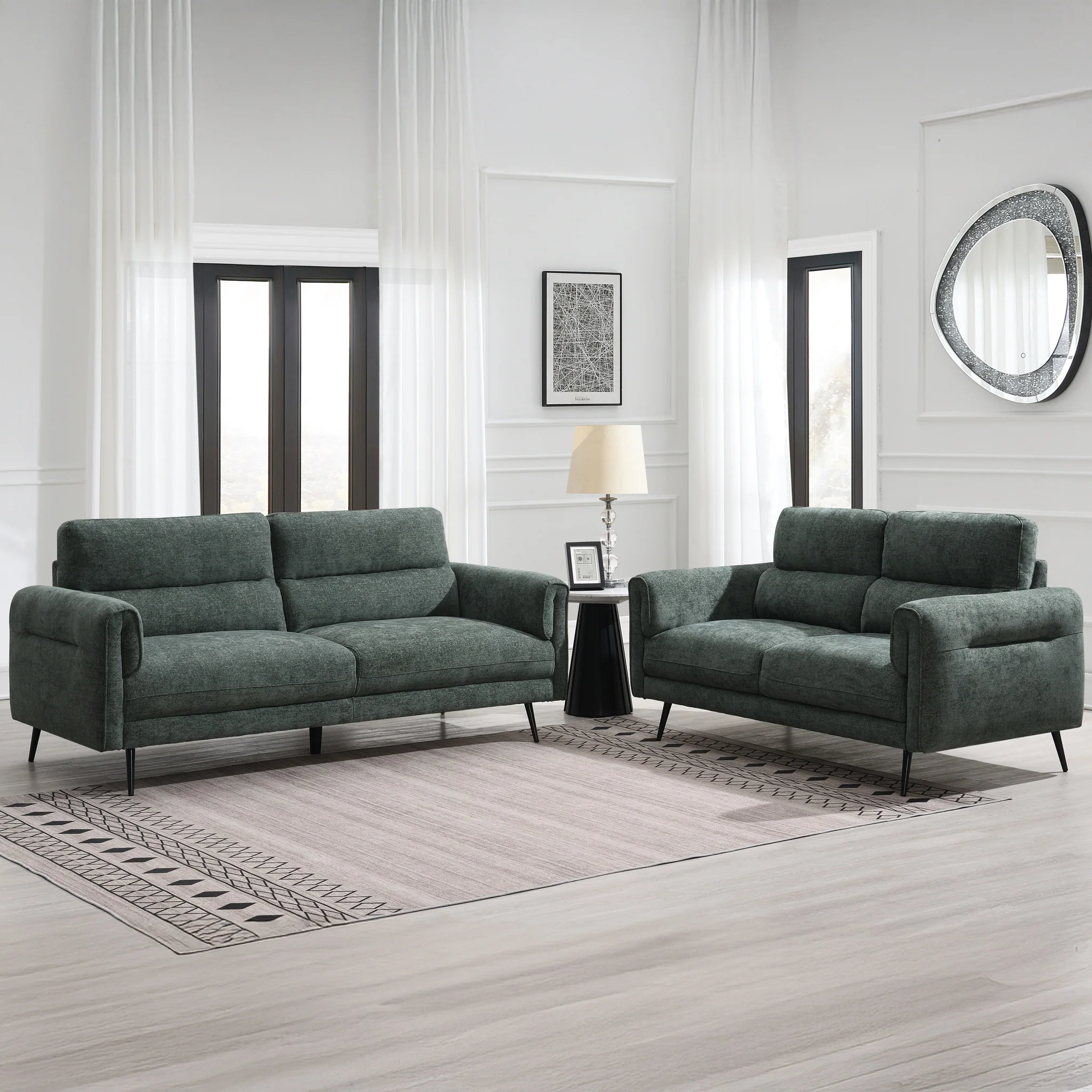 Lindell 3 Seater Sofa - Image 3