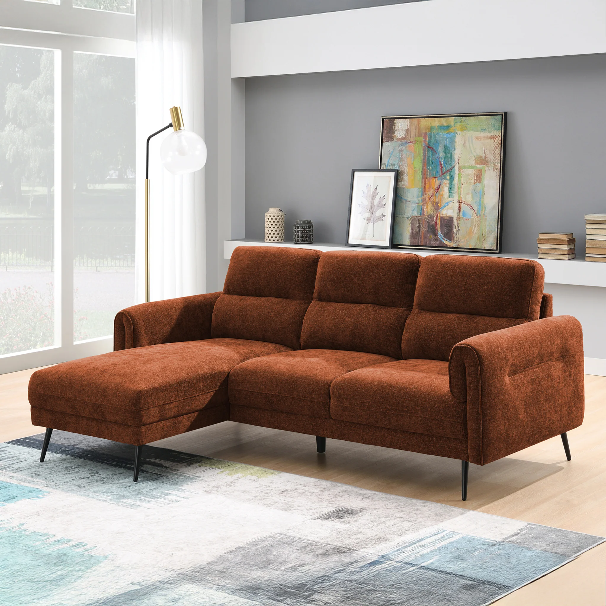 Lindell Chaise Sofa - Image 10