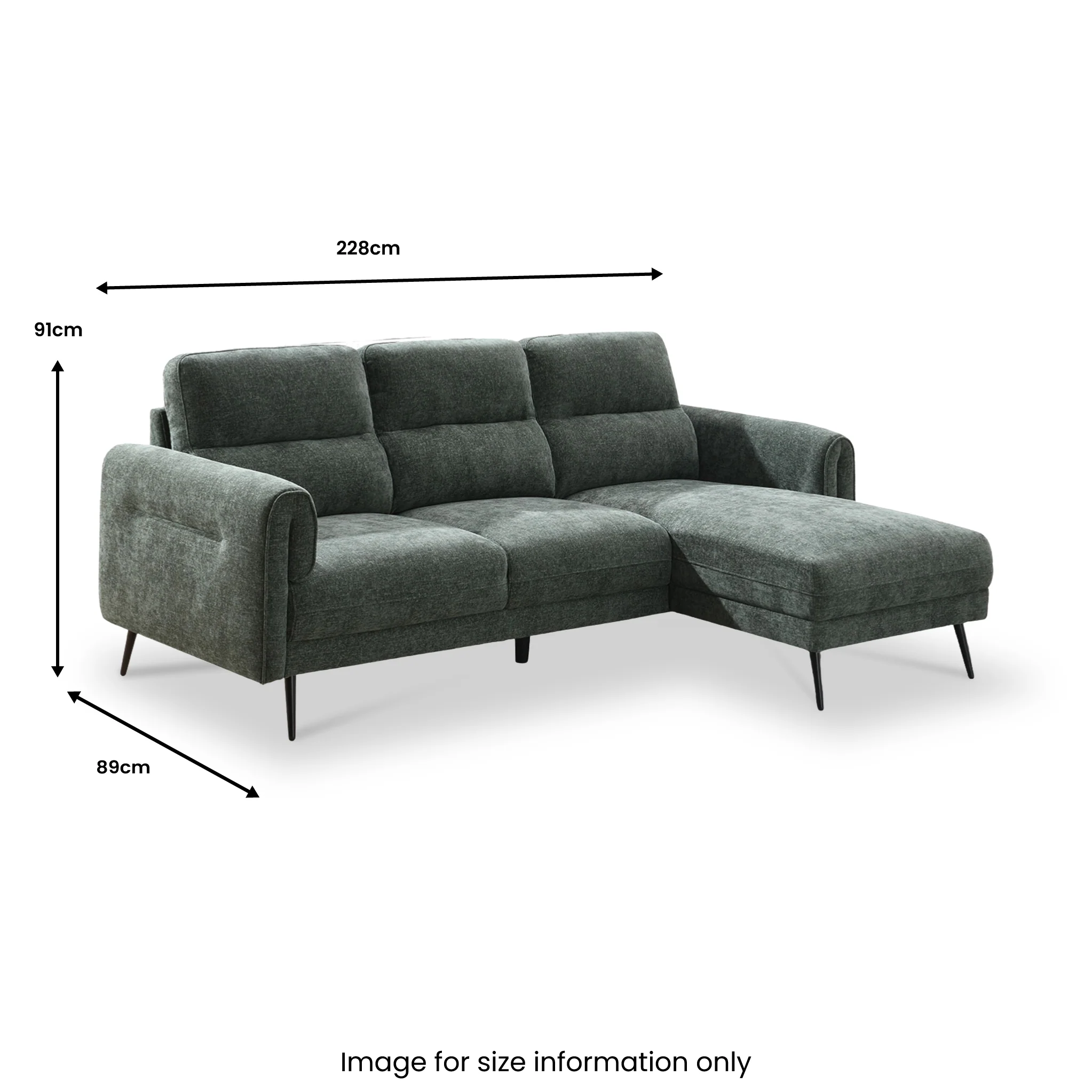 Lindell Chaise Sofa - Image 11