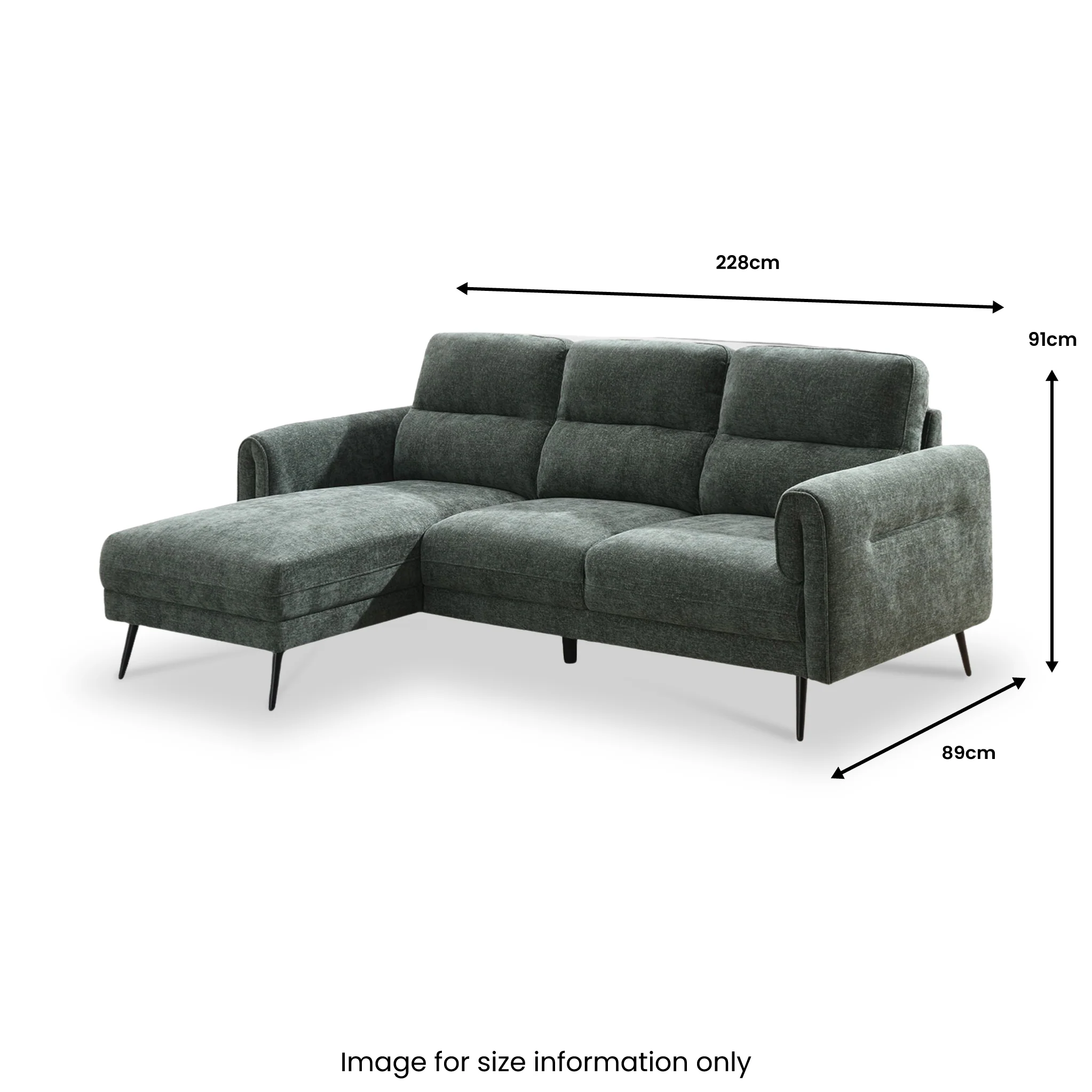 Lindell Chaise Sofa - Image 12