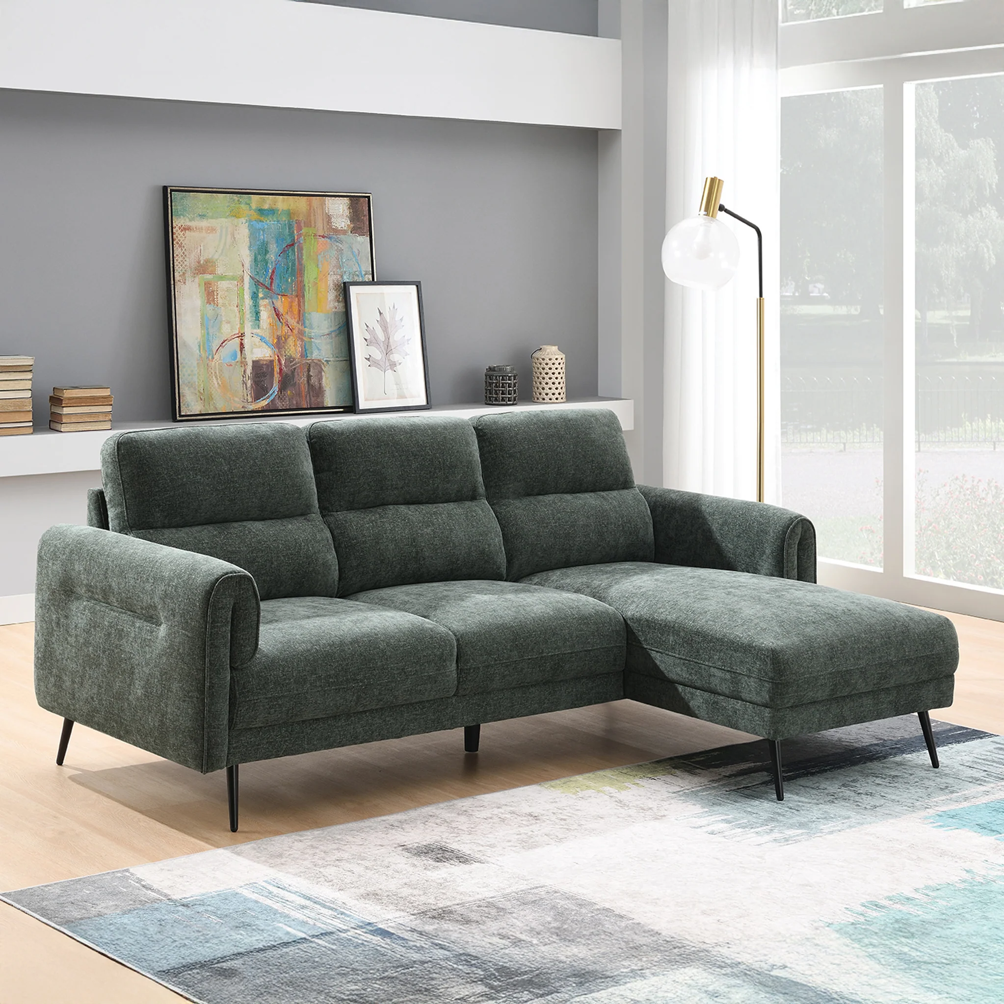 Lindell Chaise Sofa - Image 2