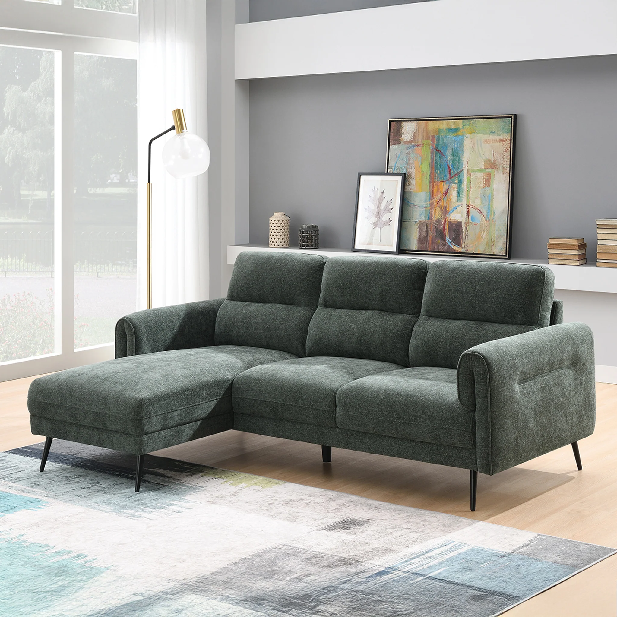 Lindell Chaise Sofa - Image 5