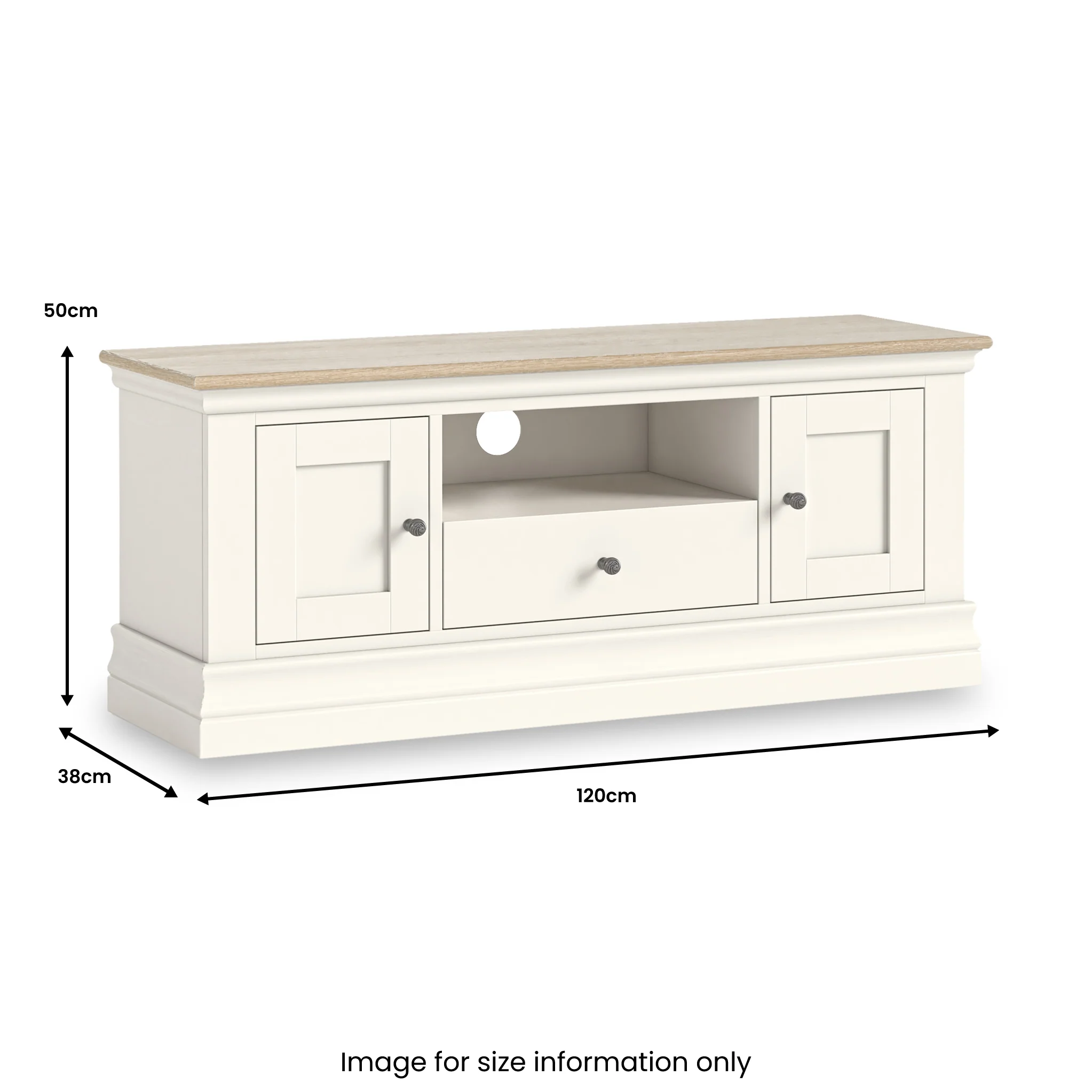 Linden 120cm TV Unit - Image 3