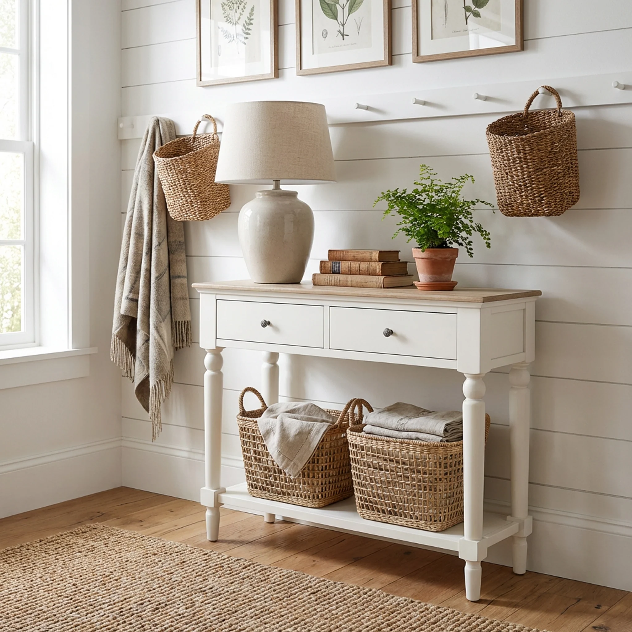 Linden 2 Drawer Console Table - Image 2