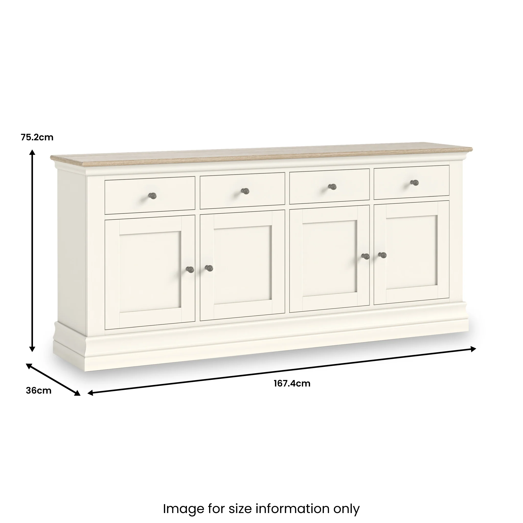 Linden Extra Large Sideboard - Image 3