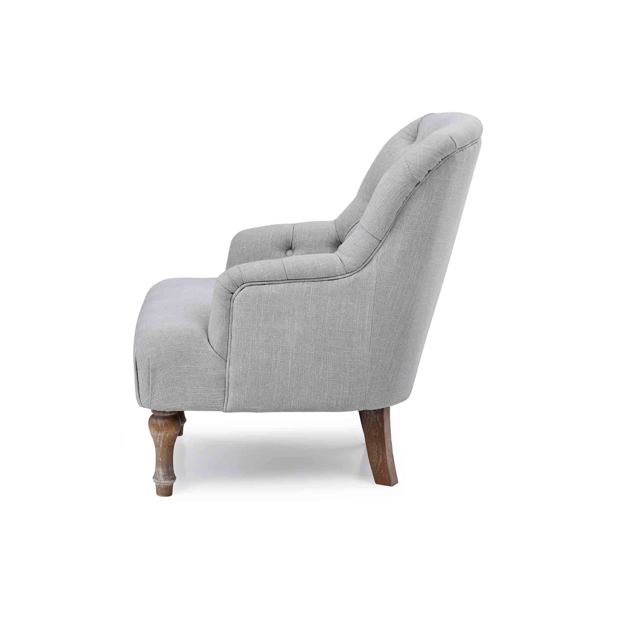 Bianca Linen Armchair - Image 17