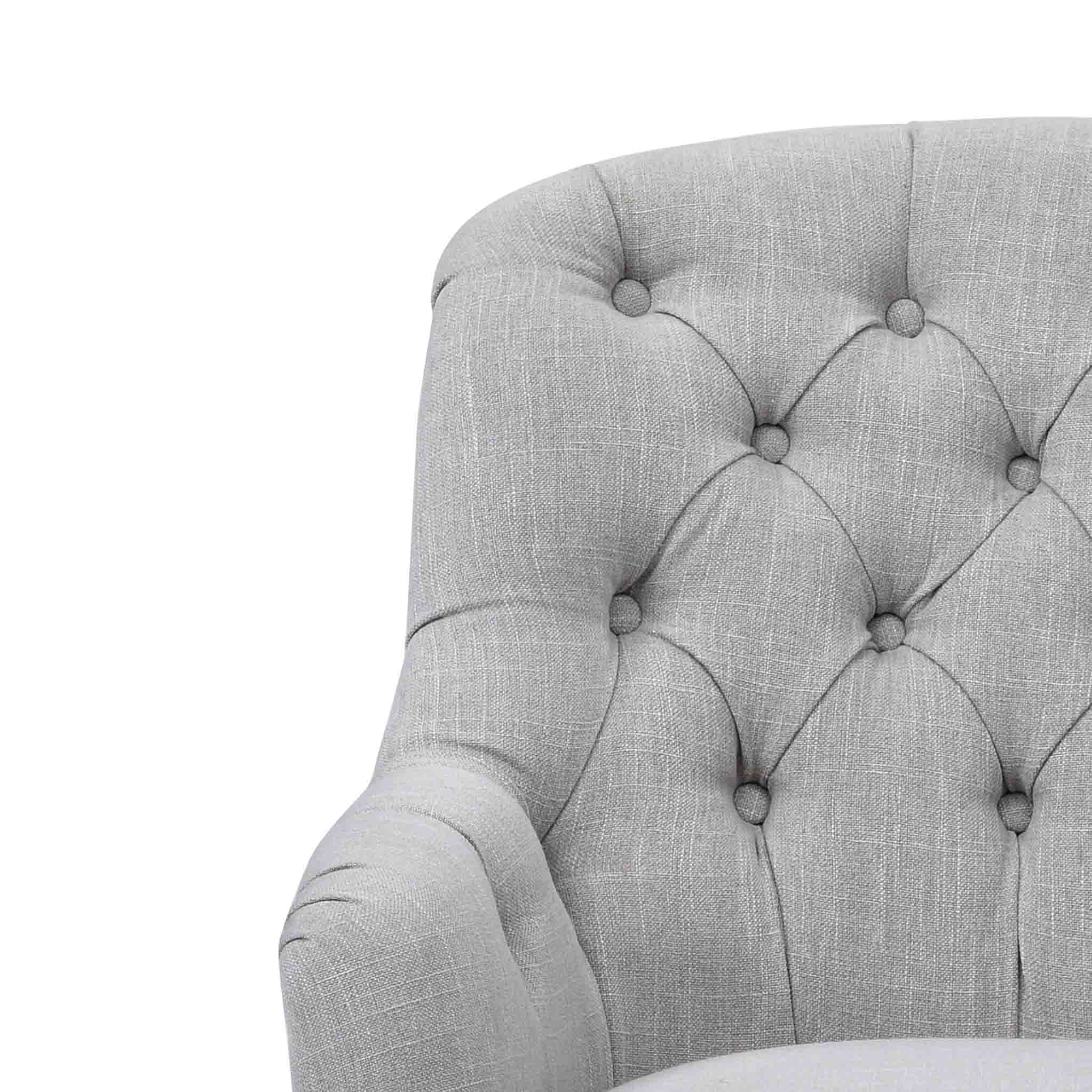Bianca Linen Armchair - Image 18