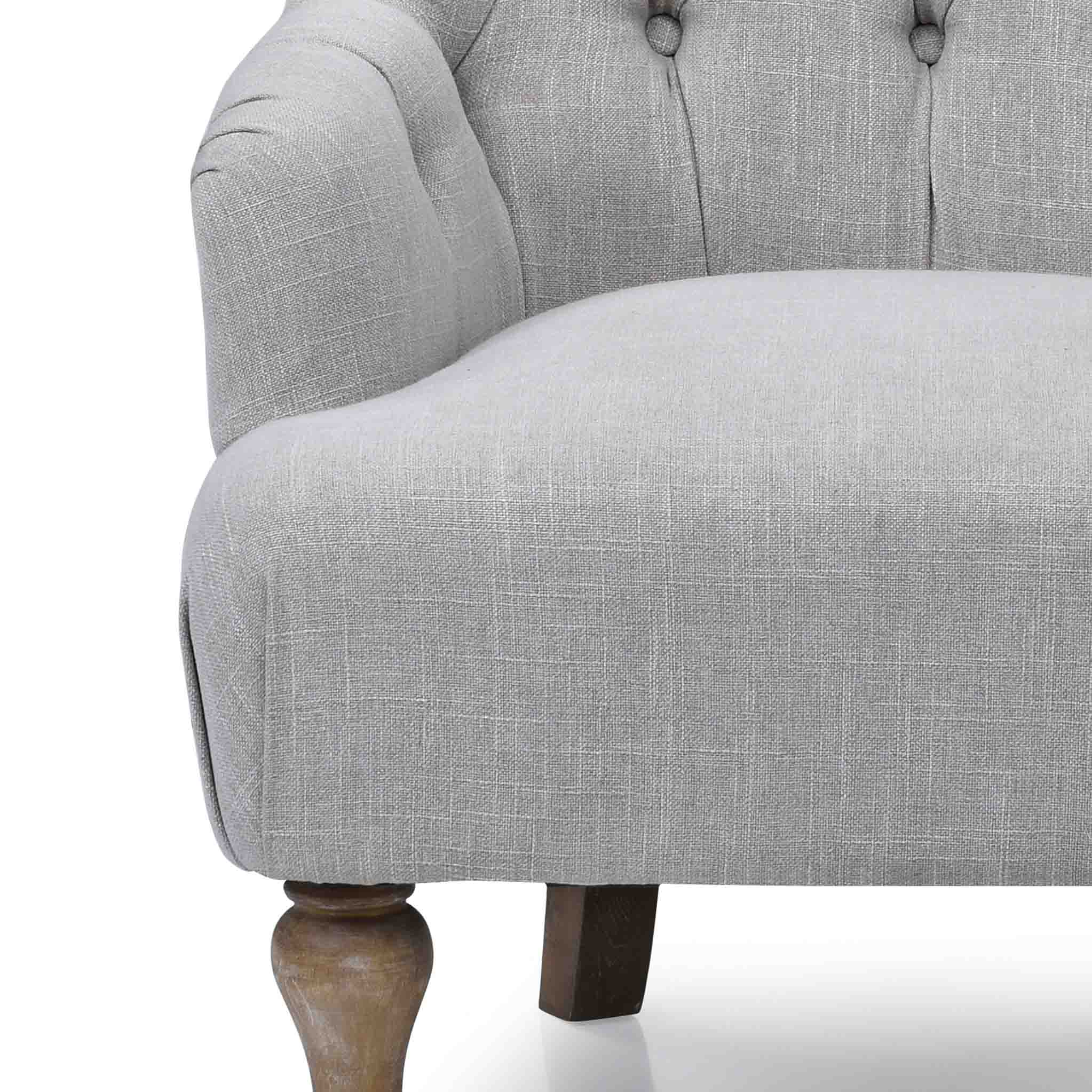 Bianca Linen Armchair - Image 19