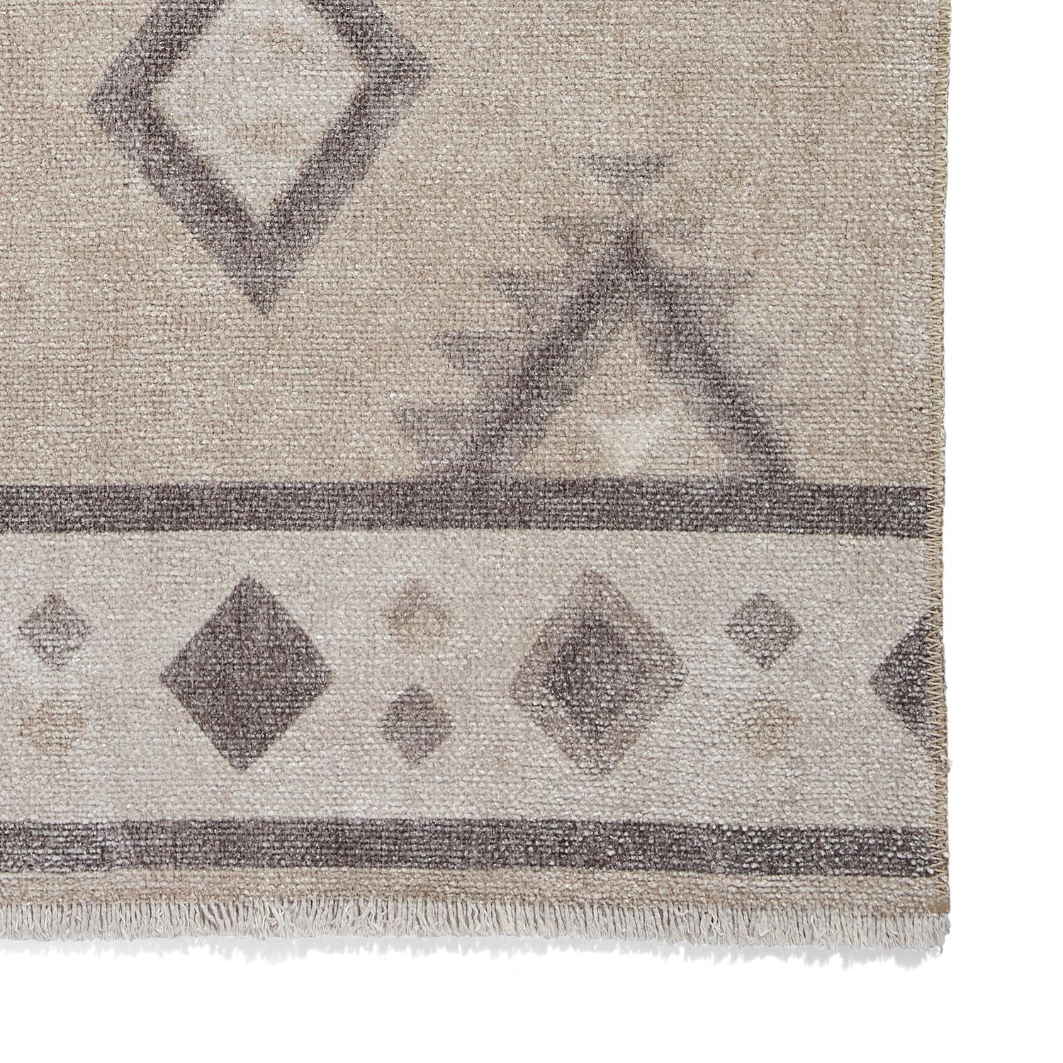 Linton Aztec Design Flatweave Washable Rug - Image 7