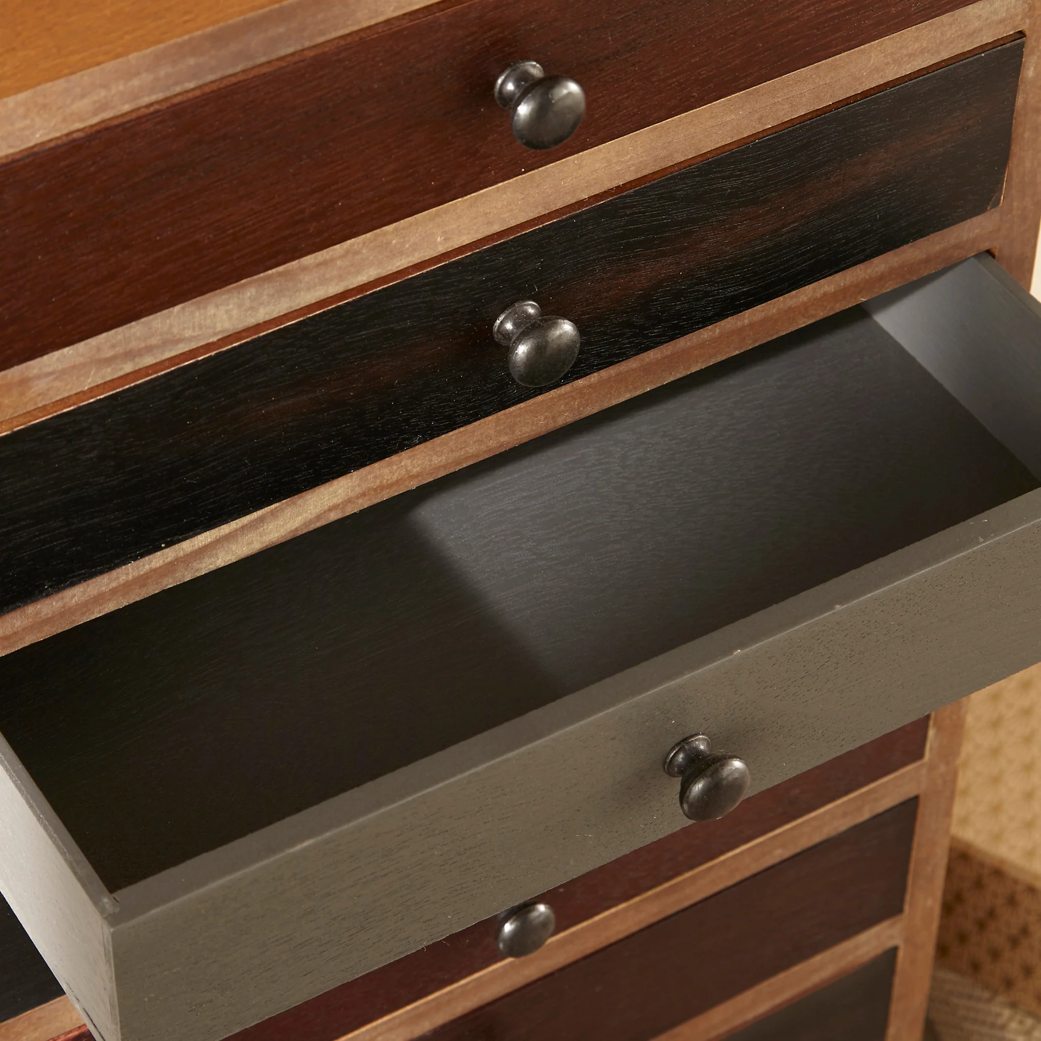 Loft Pine 13 Drawer Tallboy - Image 3
