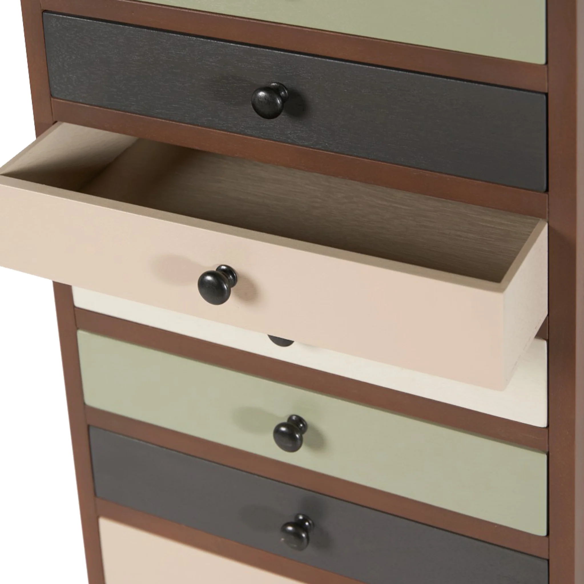 Loft Pine 13 Drawer Tallboy - Image 8