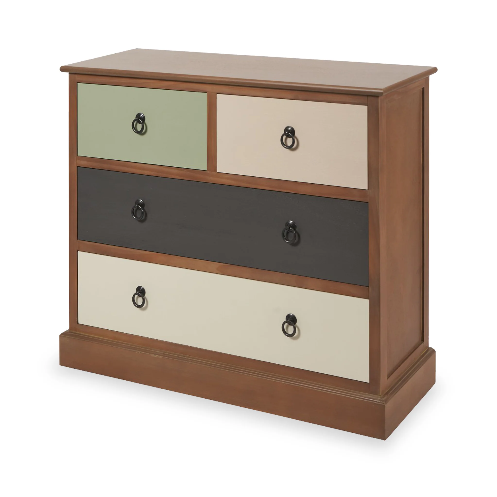 Loft Pine 2 Over 2 Drawer Chest - Image 11