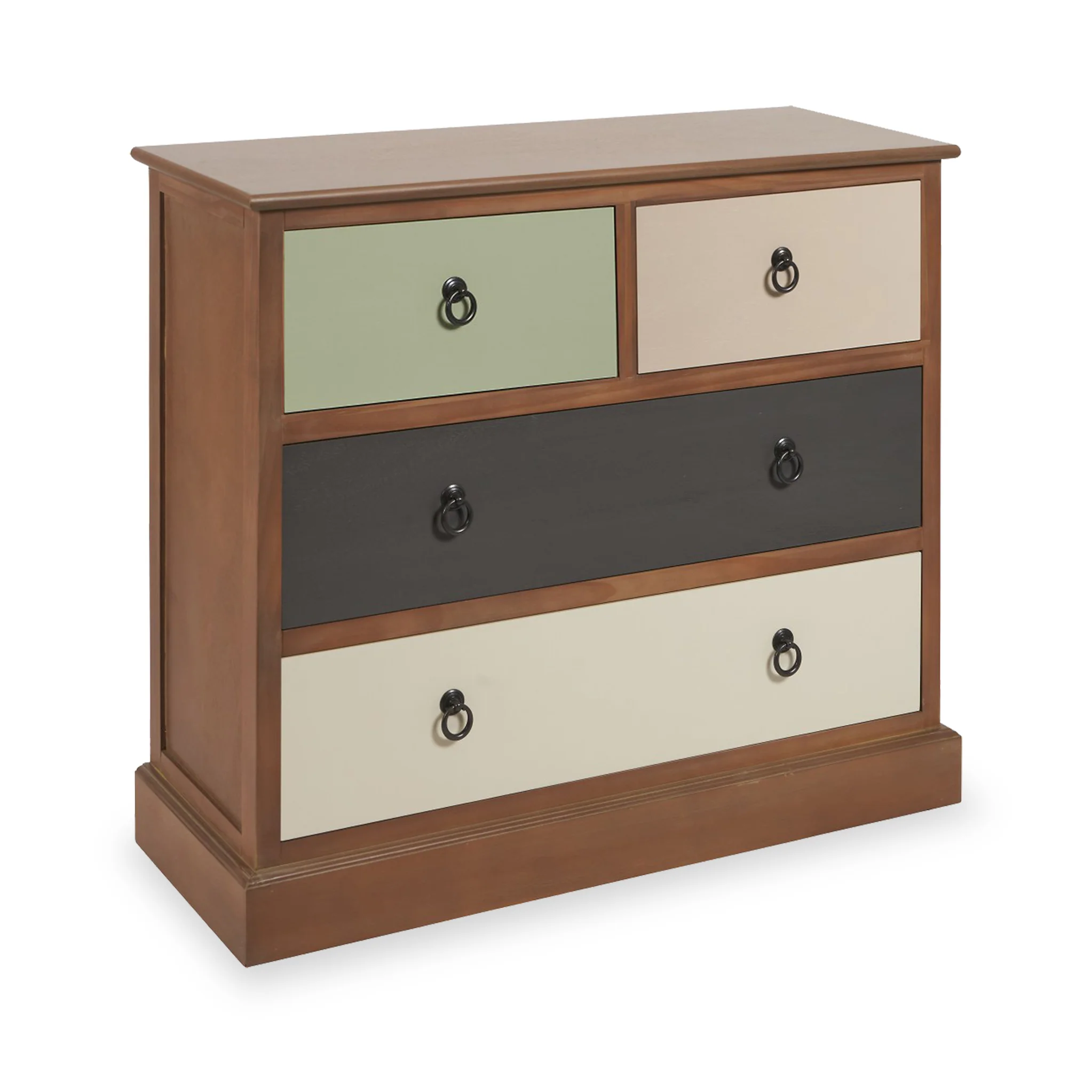 Loft Pine 2 Over 2 Drawer Chest - Image 6