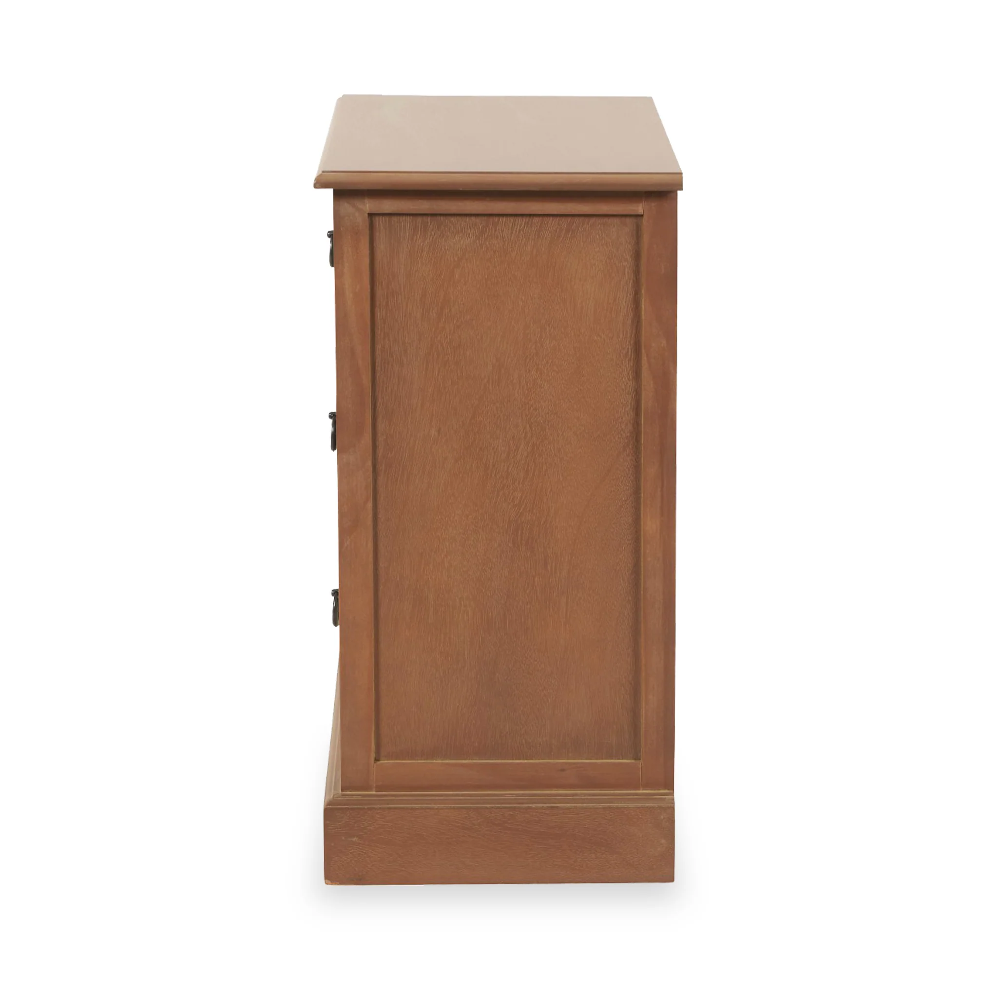 Loft Pine 3 Drawer Bedside Table - Image 8