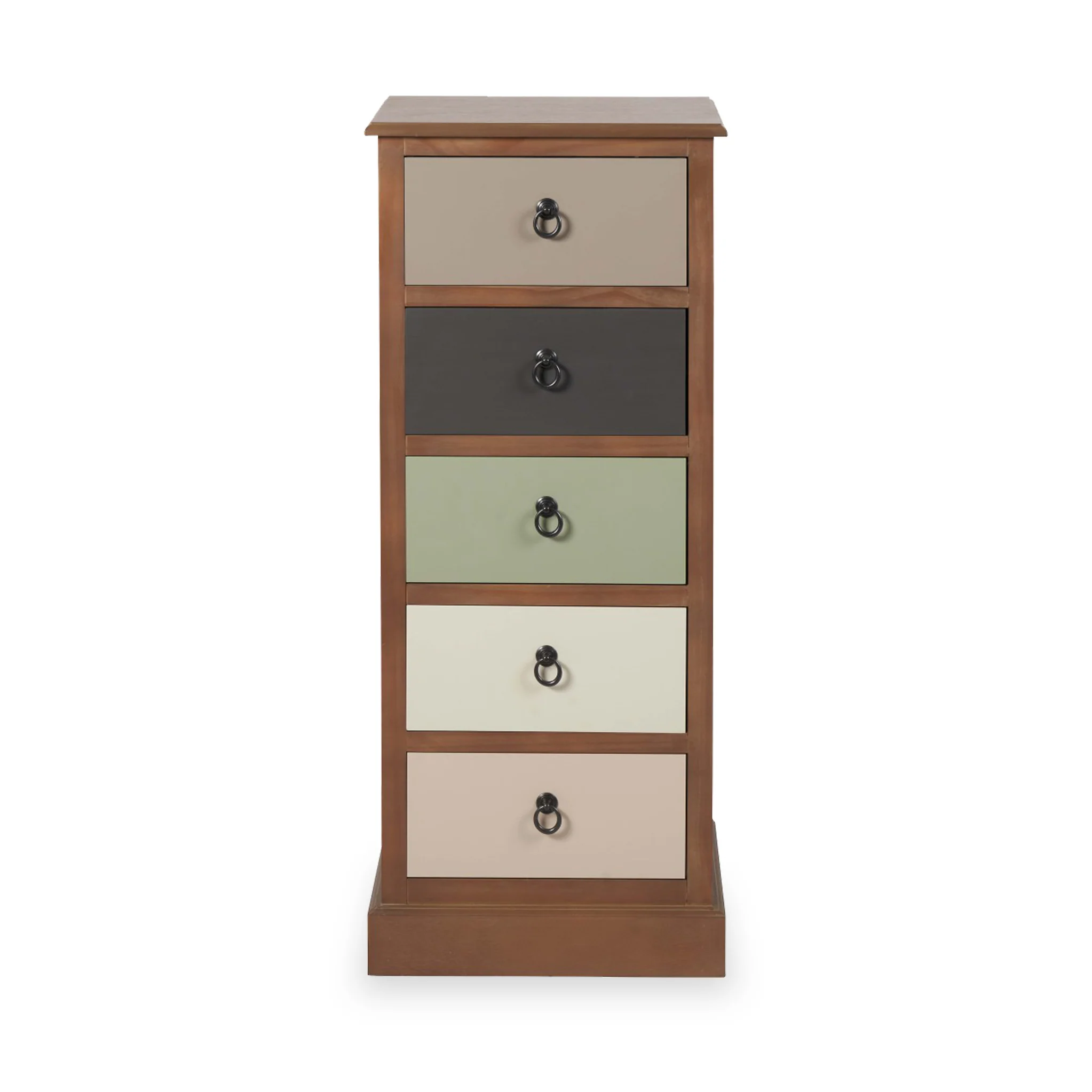 Loft Pine 5 Drawer Tallboy - Image 7