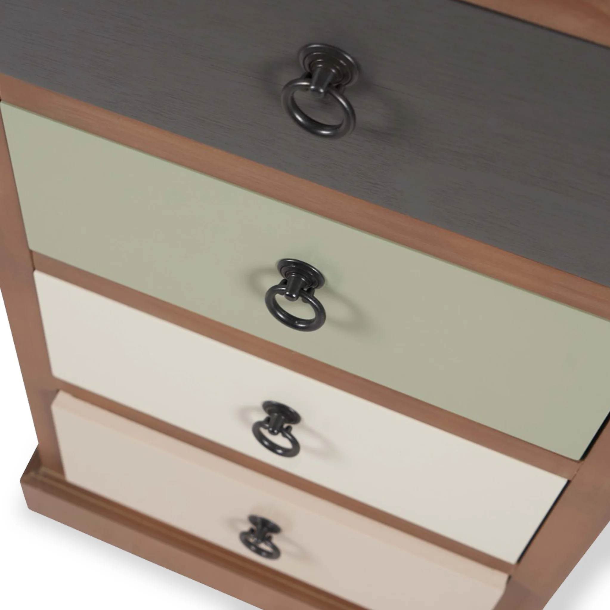 Loft Pine 5 Drawer Tallboy - Image 9