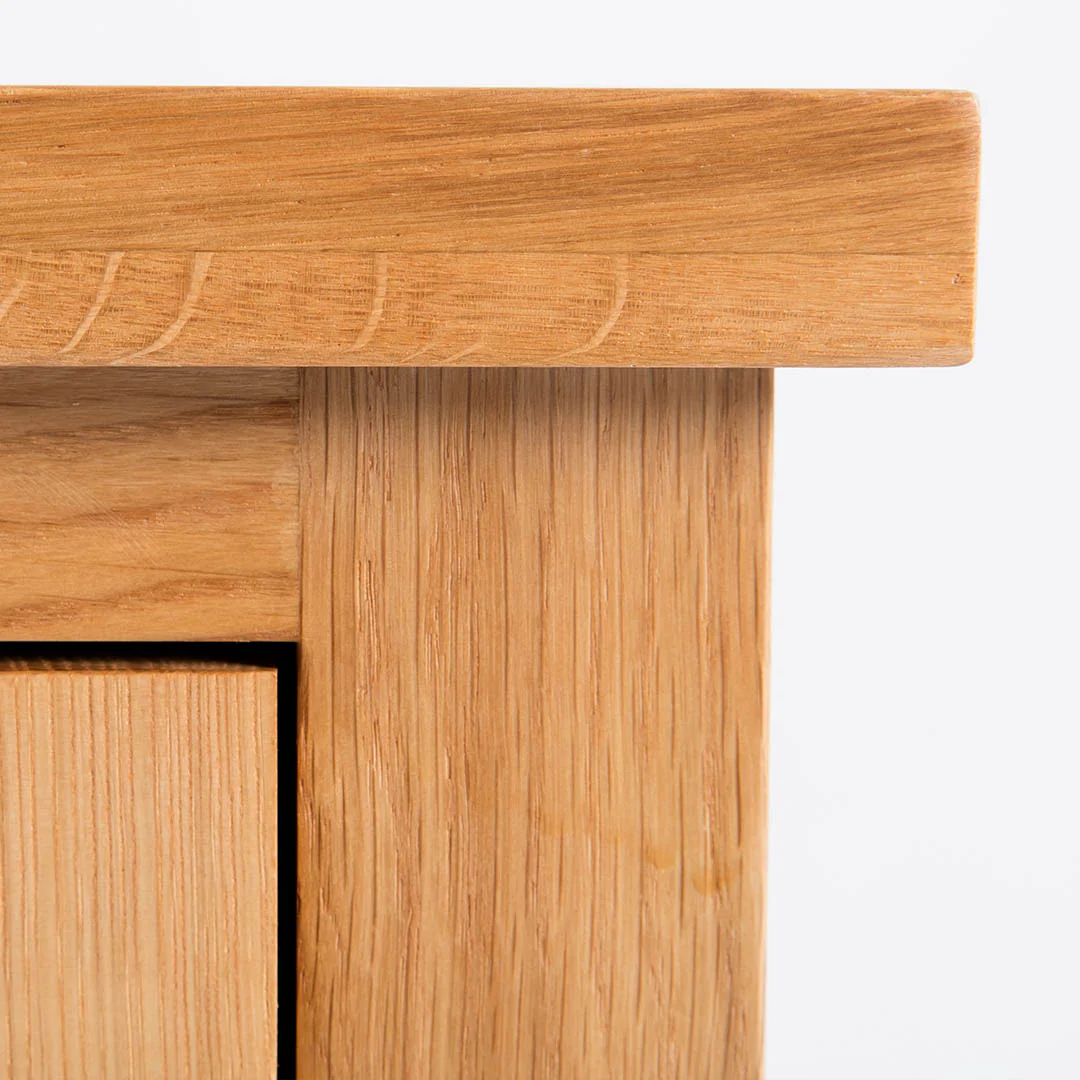 London Oak 120cm TV Stand - Image 7