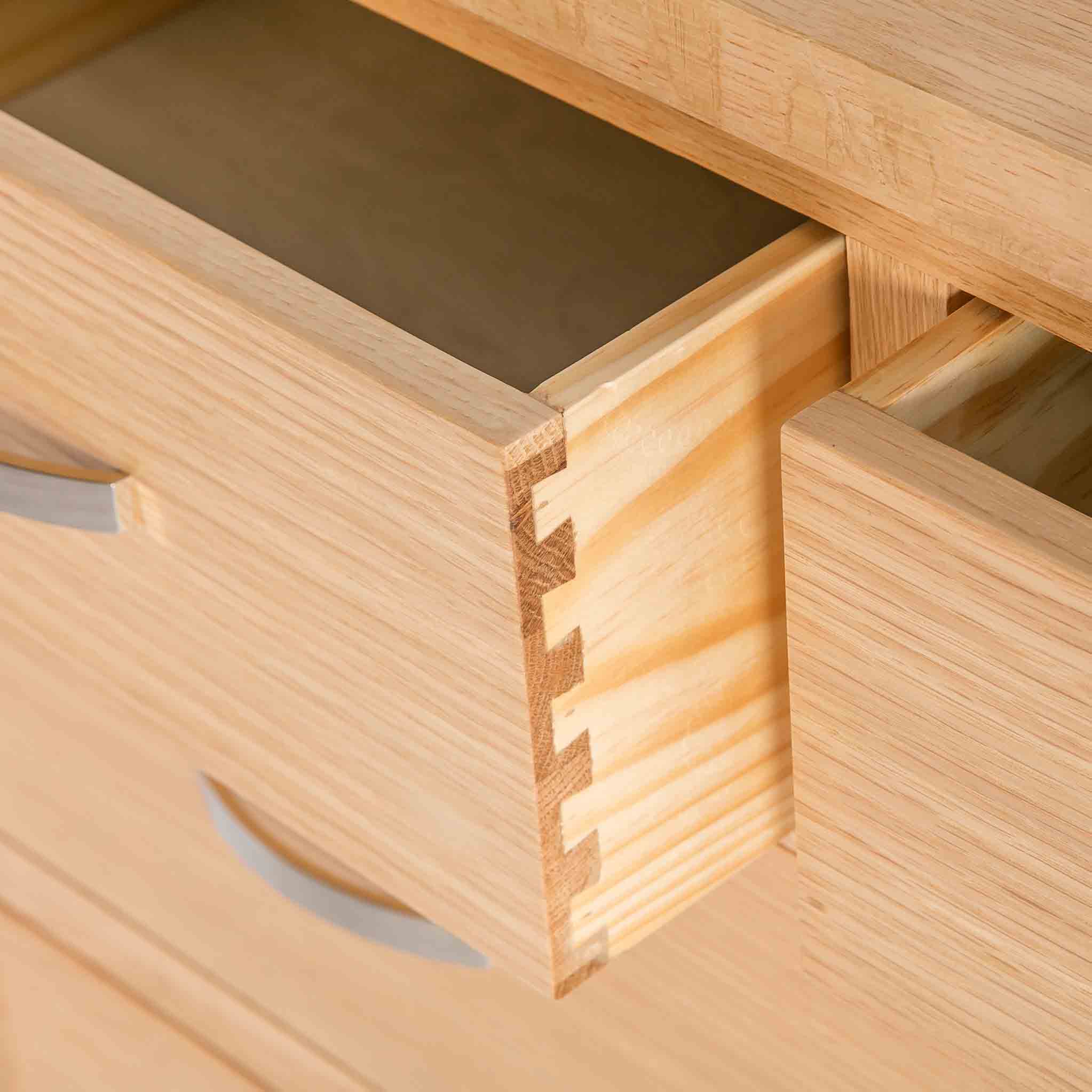 London Oak 2 over 3 Chest - Image 11
