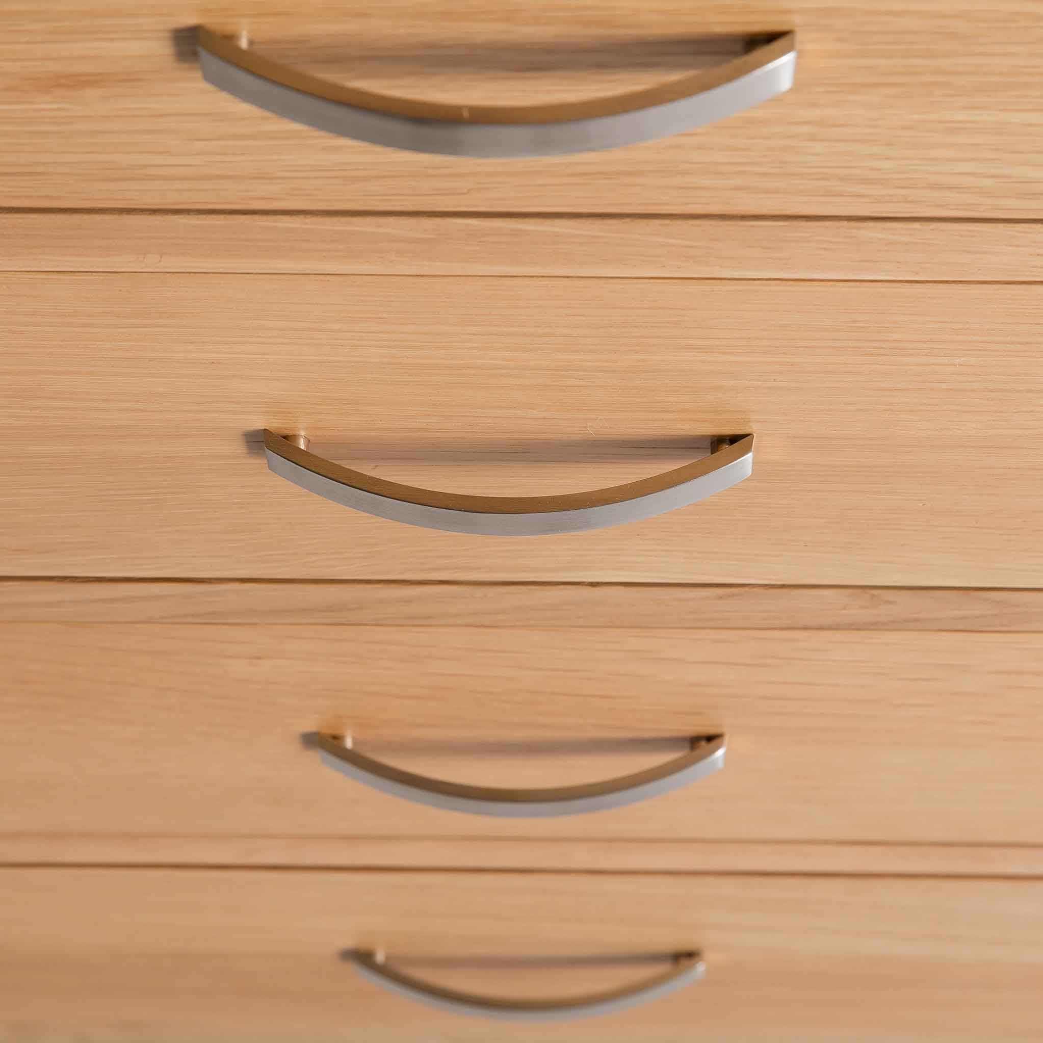 London Oak 2 over 3 Chest - Image 12