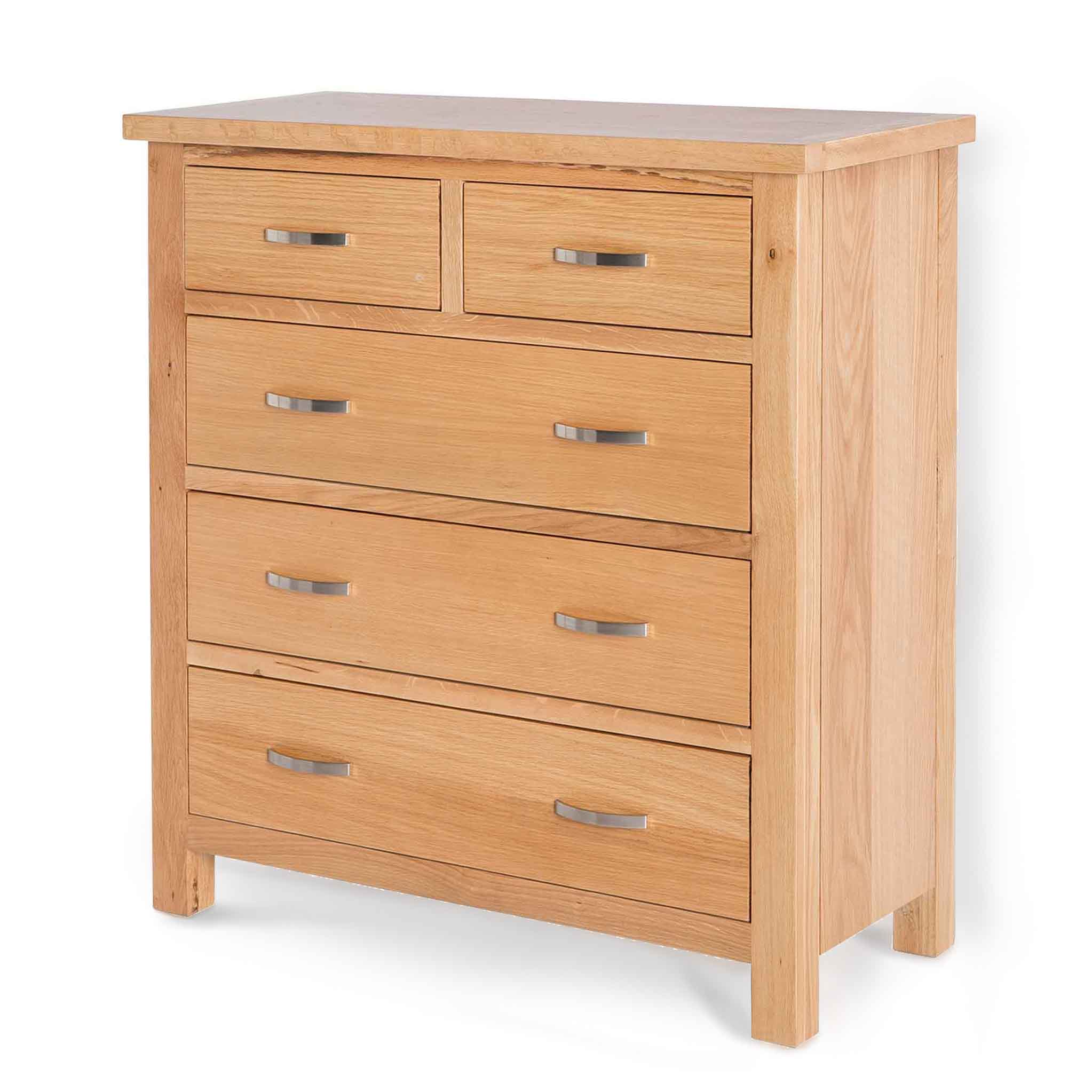 London Oak 2 over 3 Chest - Image 4