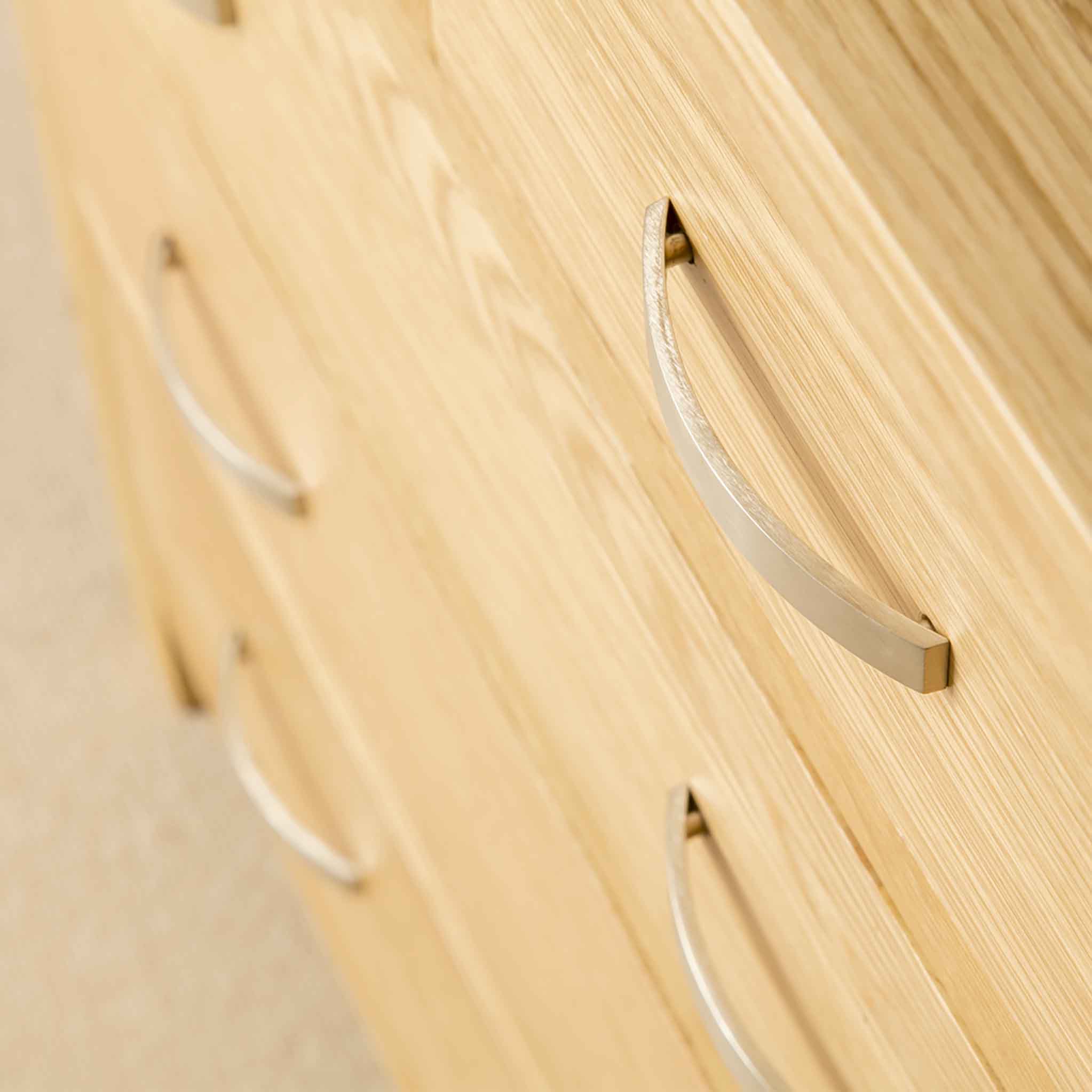 London Oak 3+3 Drawer Chest - Image 7