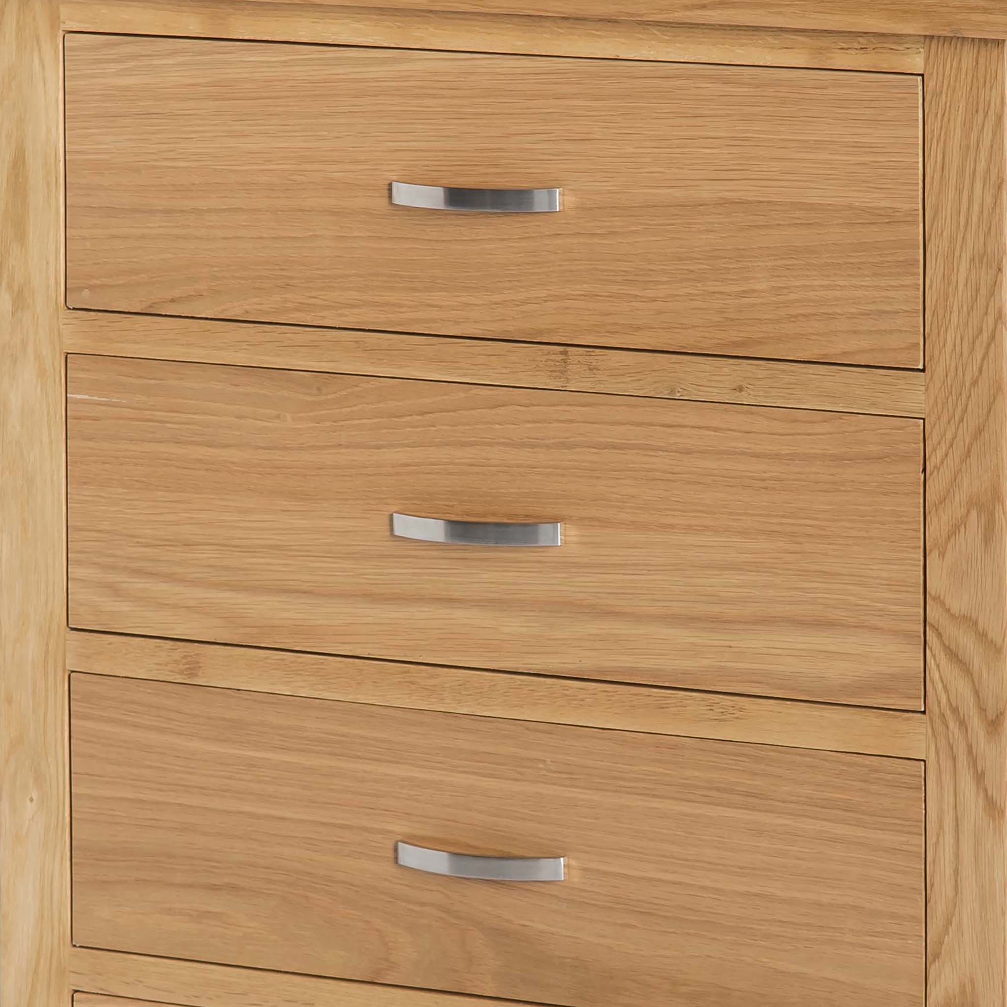 London Oak 4 Drawer Chest - Image 10