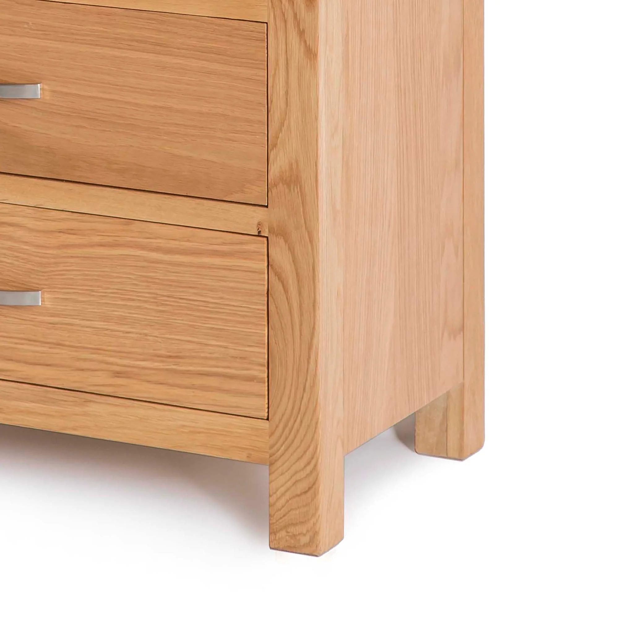 London Oak 4 Drawer Chest - Image 16