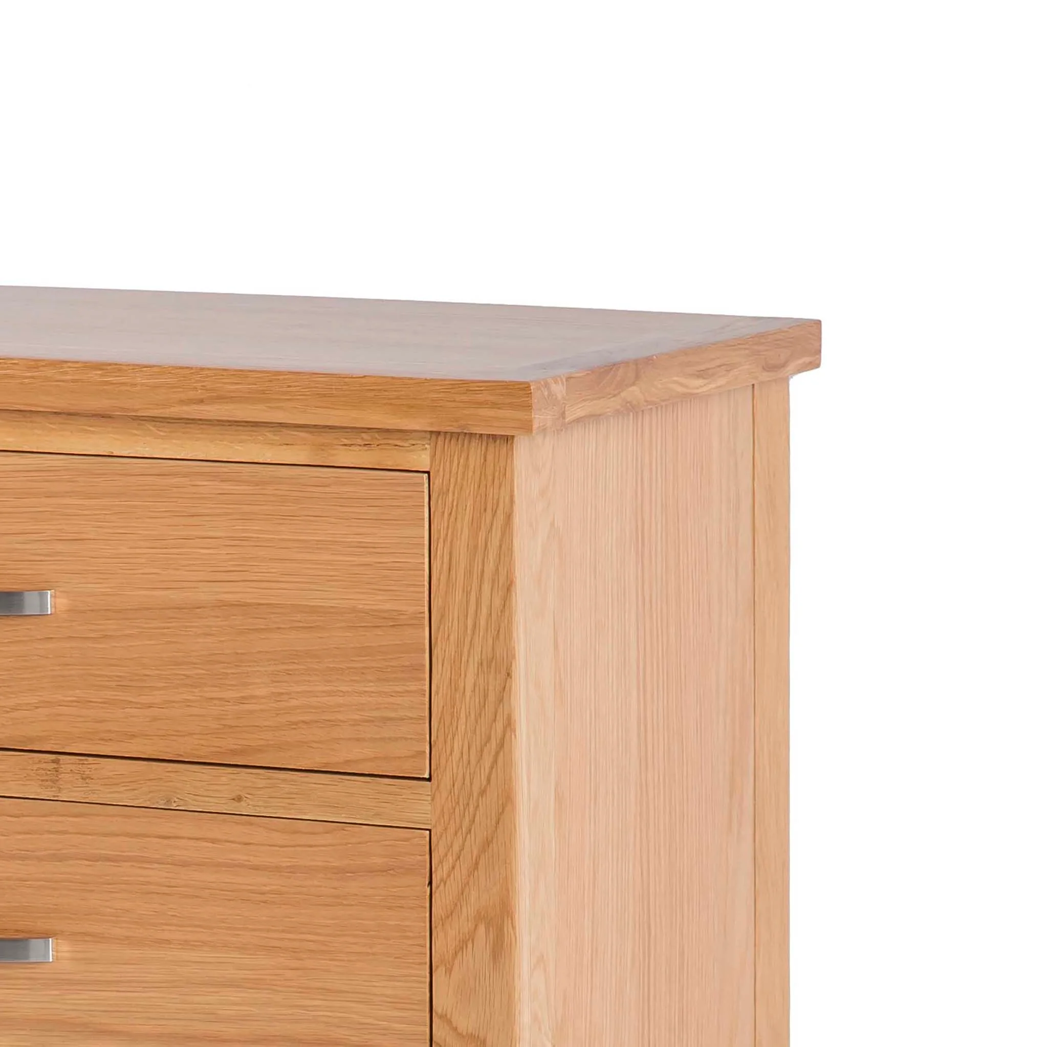 London Oak 4 Drawer Chest - Image 5