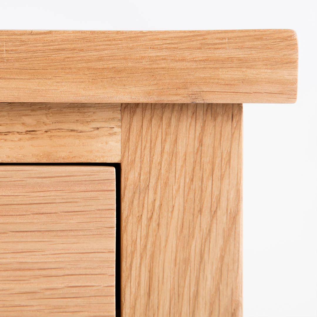 London Oak 4 Drawer Chest - Image 6