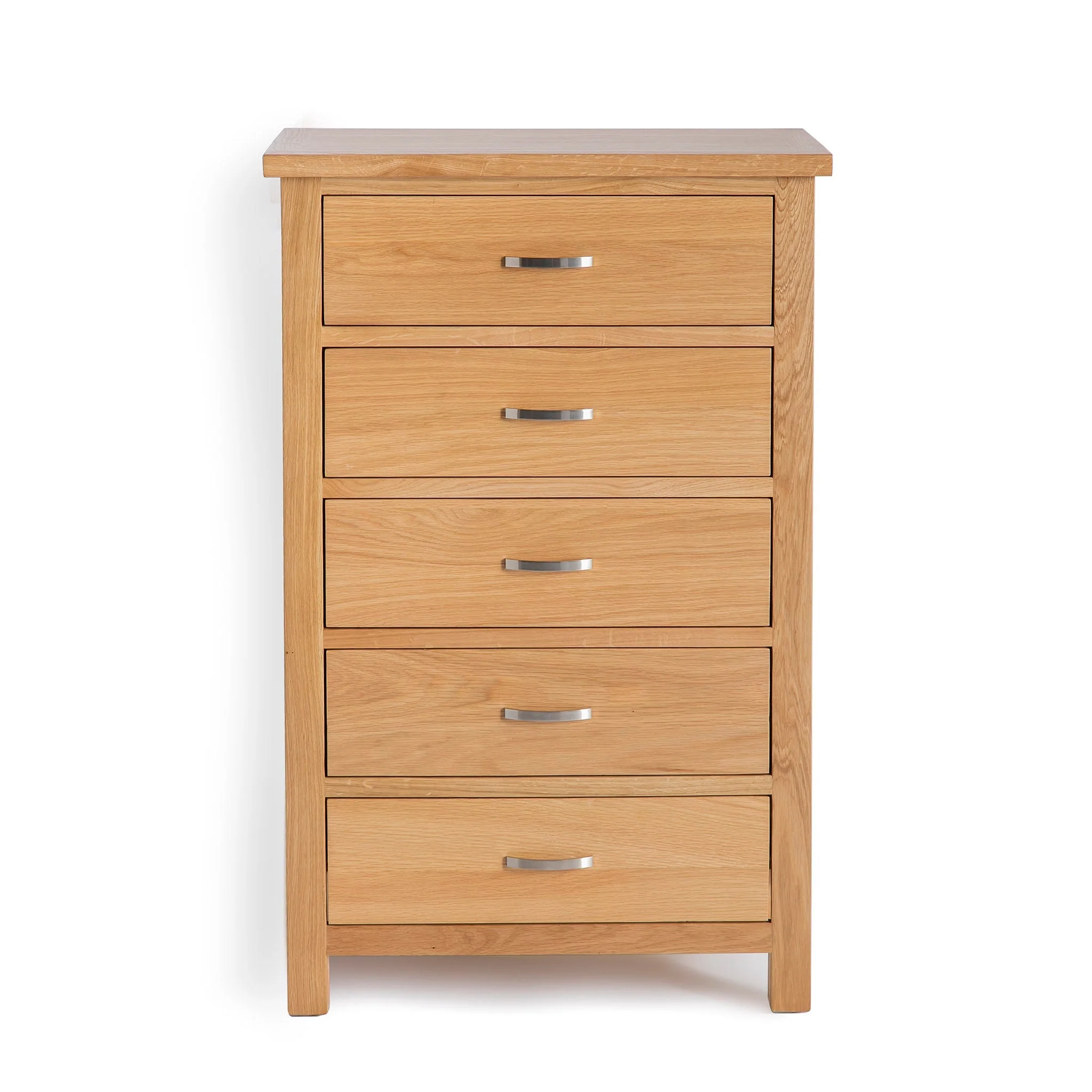 London Oak 5 Drawer Chest - Image 3