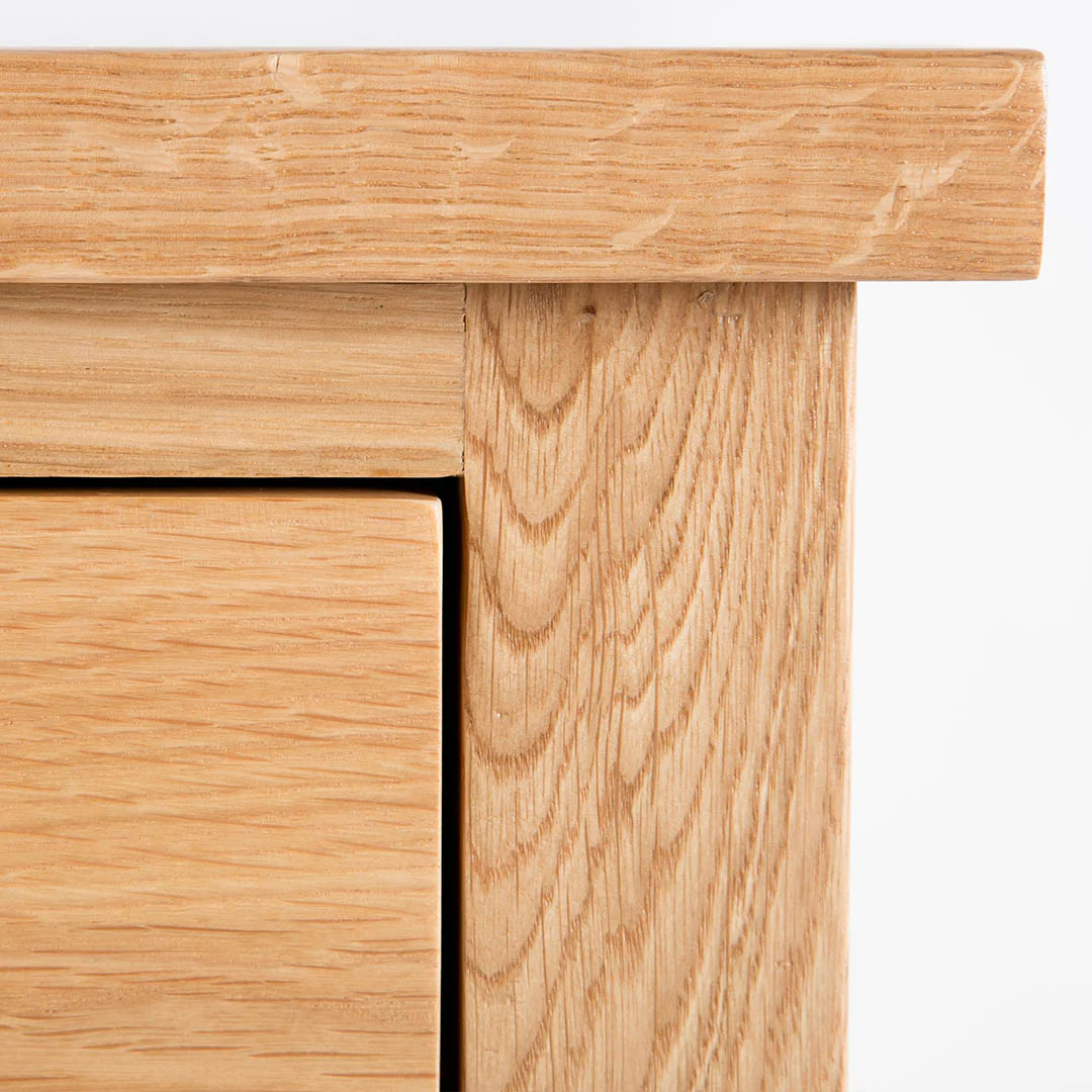 London Oak 5 Drawer Chest - Image 7
