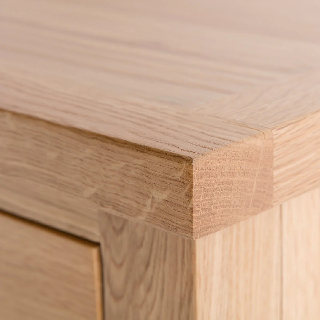 London Oak 5 Drawer Chest - Image 9
