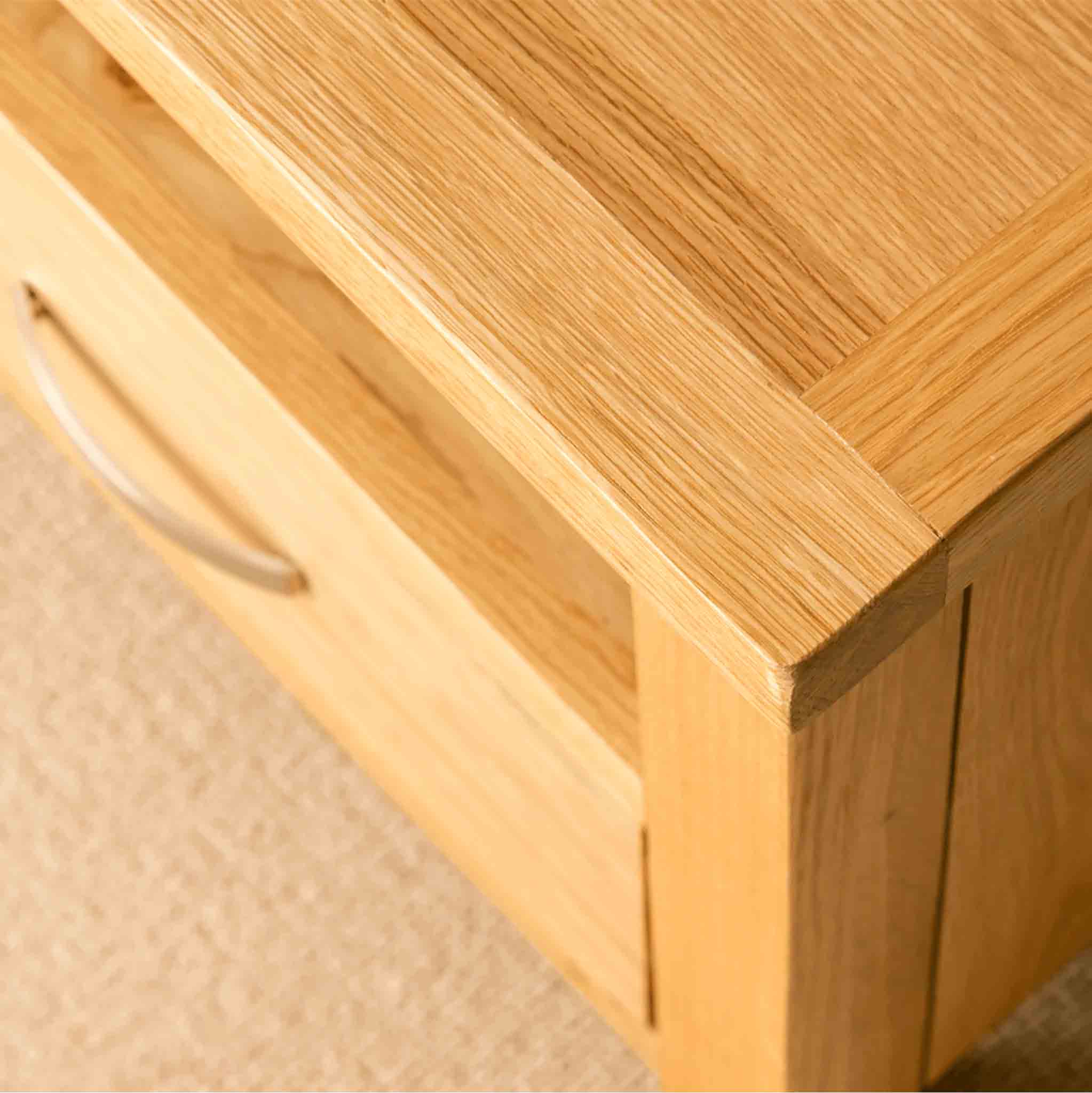 London Oak 90cm TV Stand - Image 3